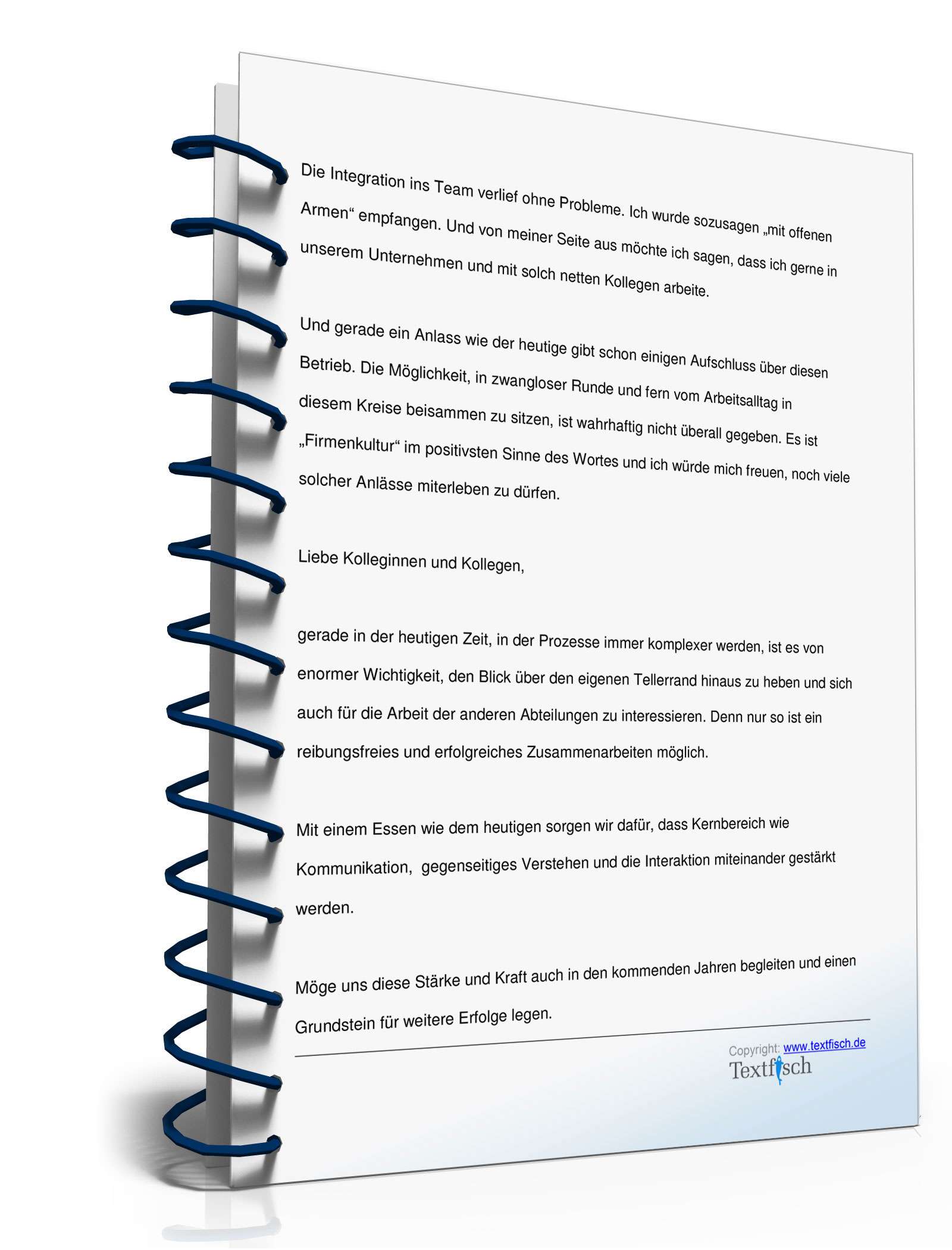 Antrittsrede eines leitenden Angestellten PDF. Seite: 4