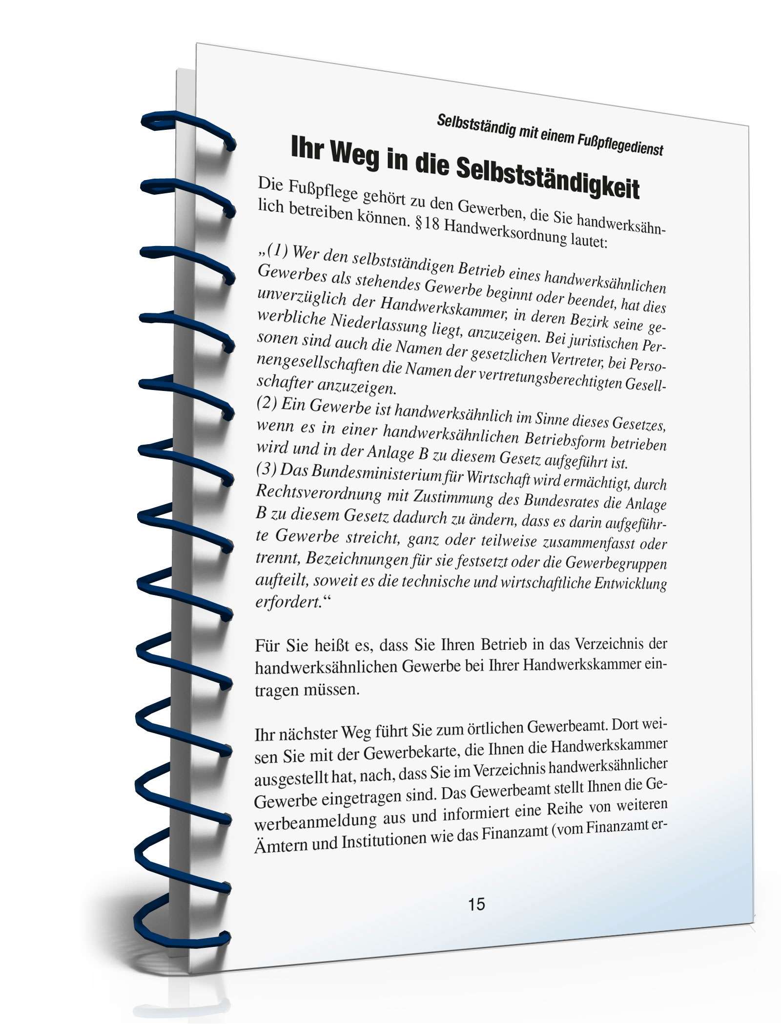 (Nebenberuflich) selbstständig mit einem Fußpflegedienst PDF. Seite: 14