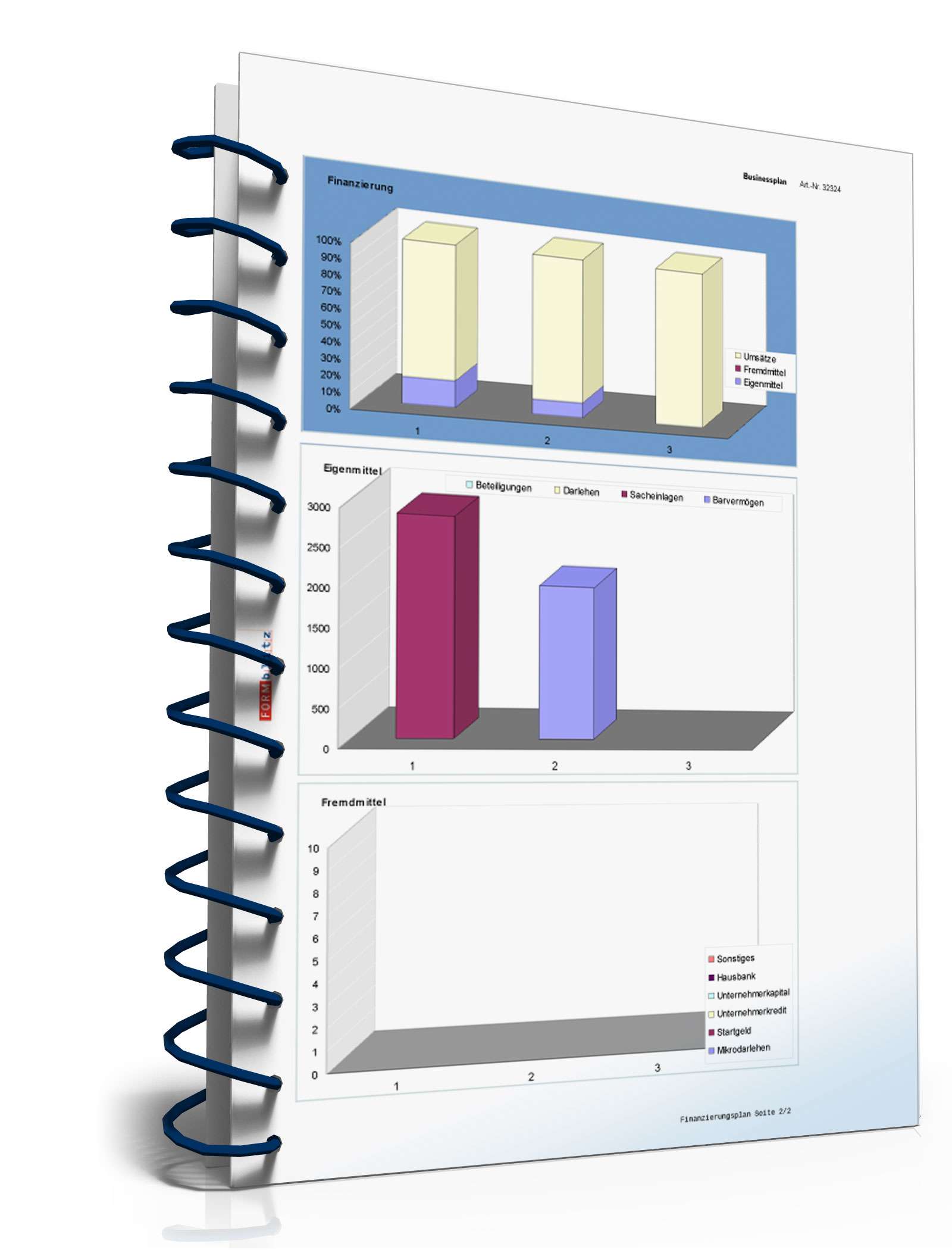 Businessplan für Freiberufler Excel. Seite: 19