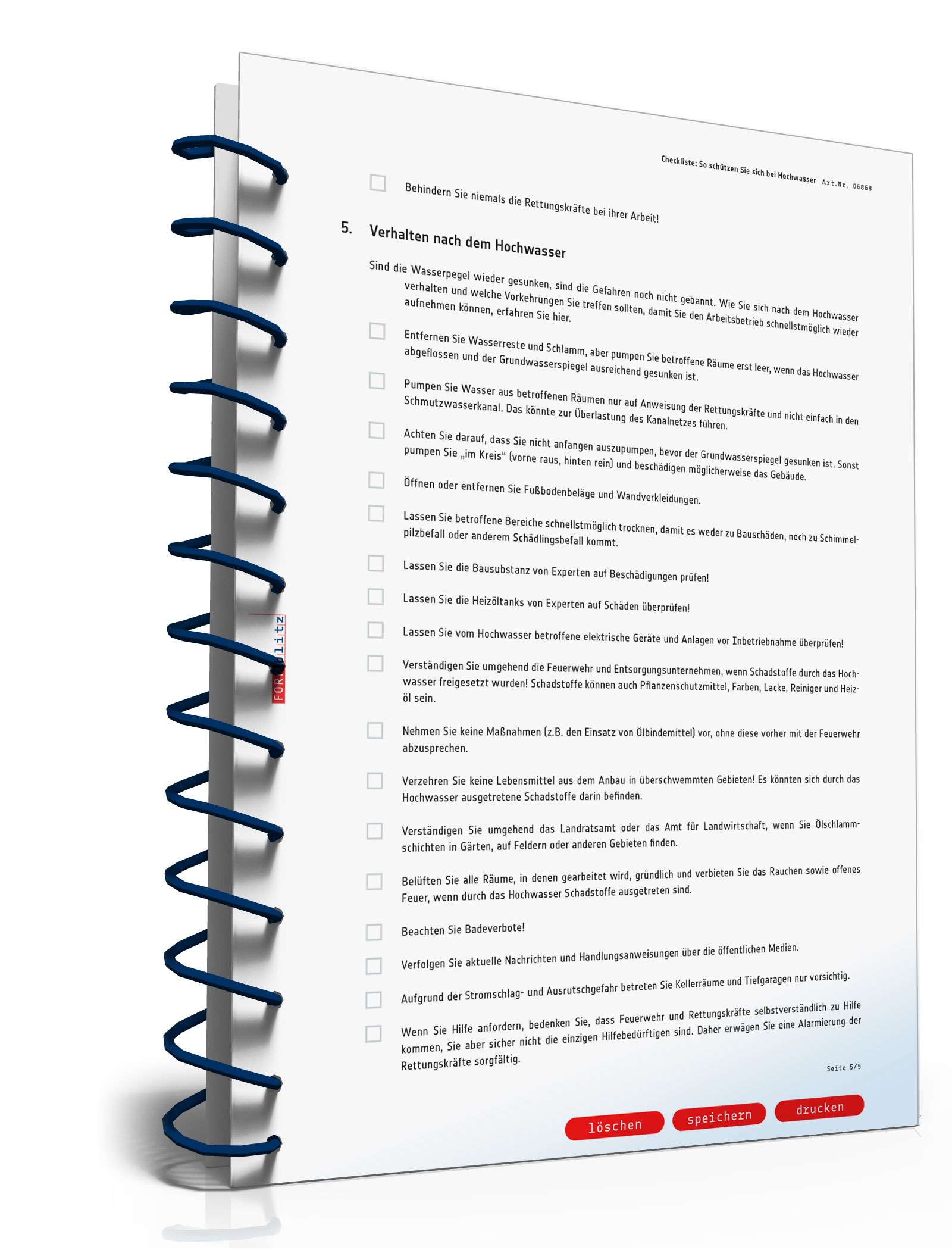 Ratgeber Schutz Hochwasser PDF. Seite: 5