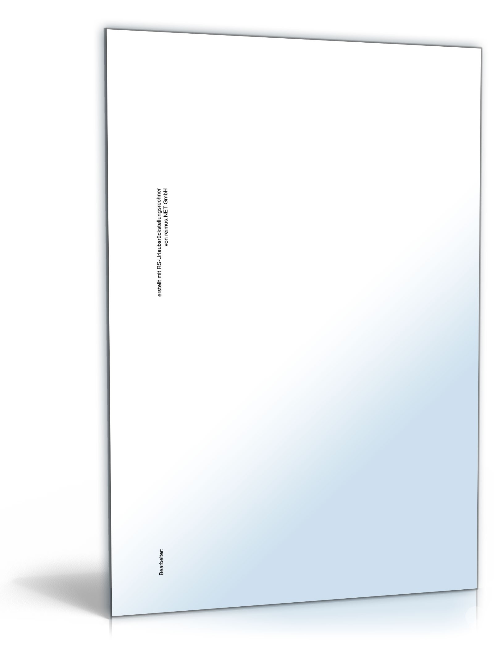 Rückstellungsrechner XL Excel. Seite: 5