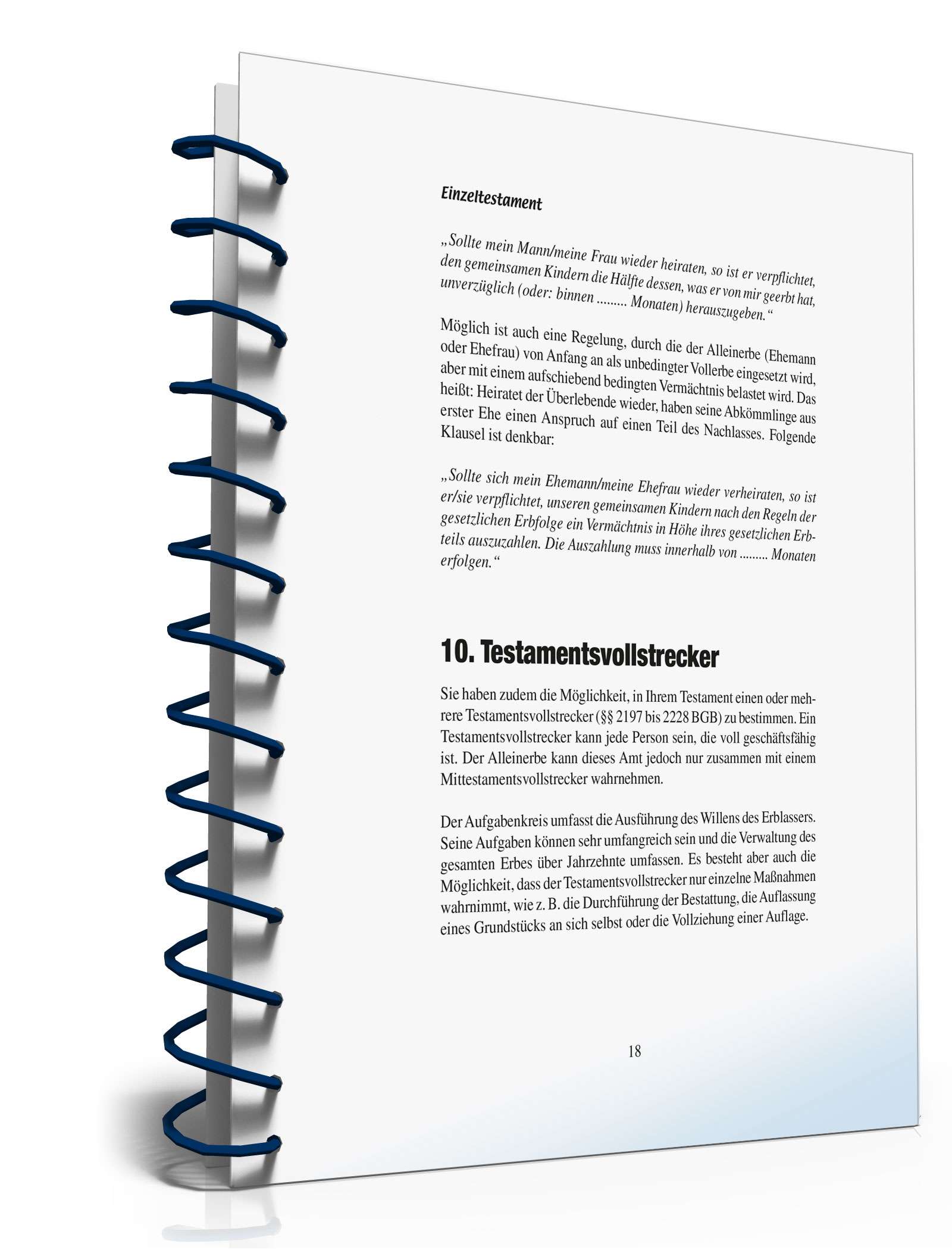 Ratgeber Einzeltestament  PDF. Seite: 17