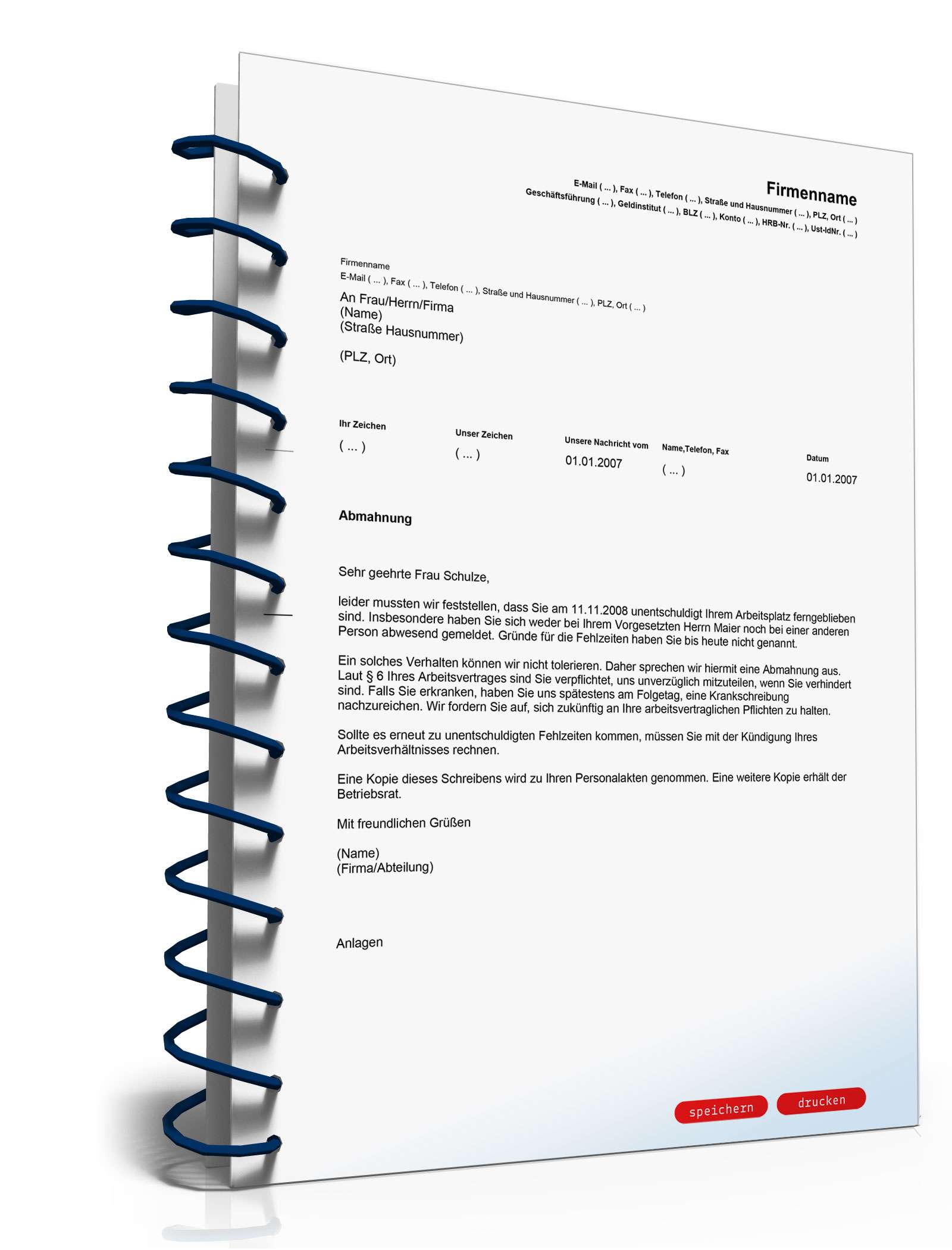 Was Sie bei einer Abmahnung beachten müssen PDF. Seite: 9