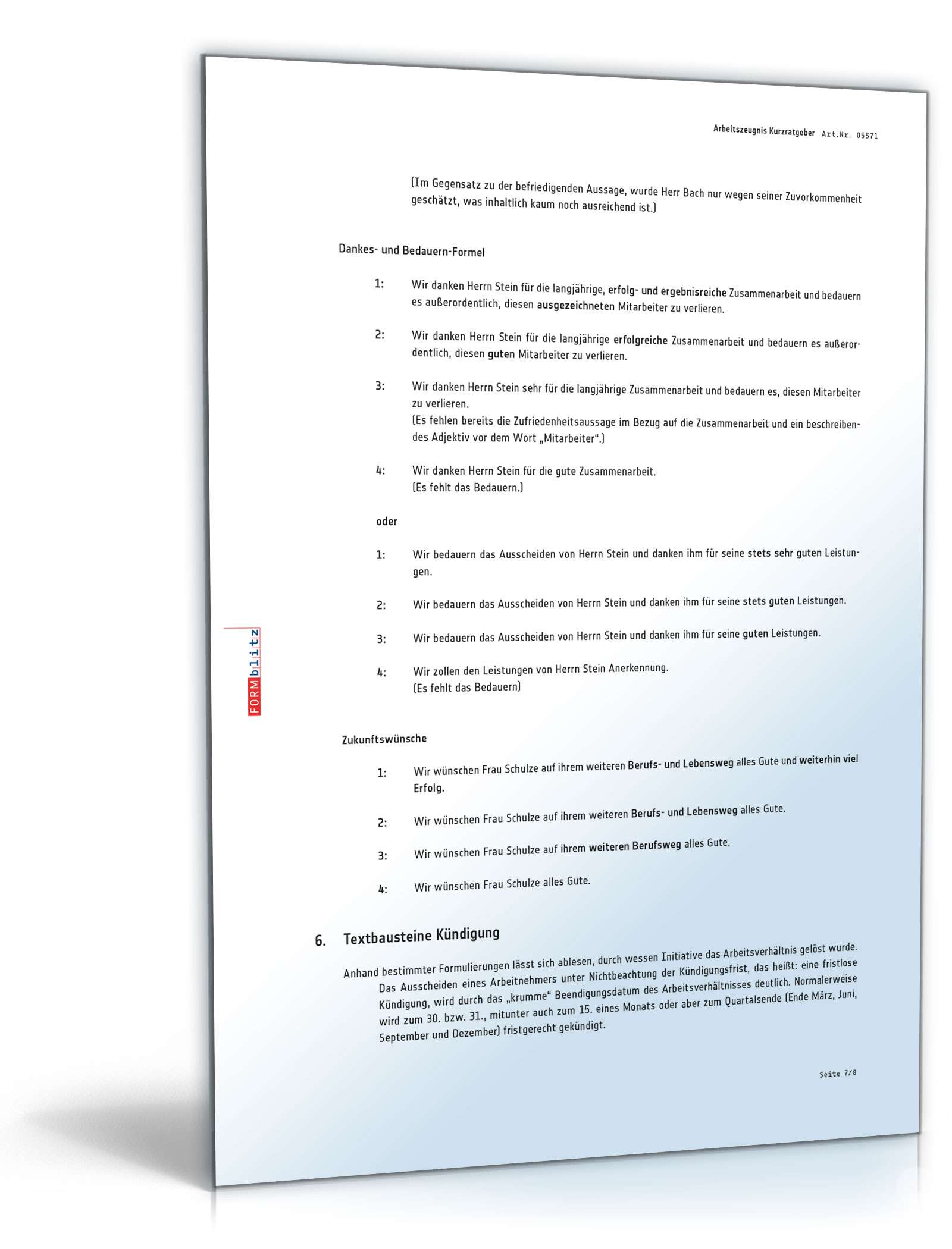 Arbeitszeugnis Hotelfachleute Excel. Seite: 17