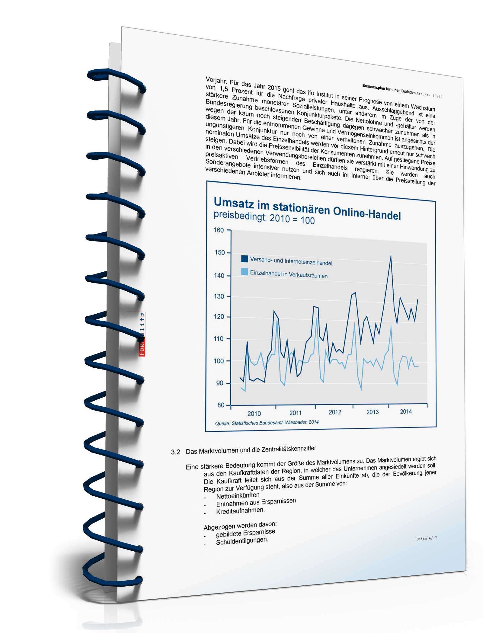 Businessplan Bioladen Excel. Seite: 9