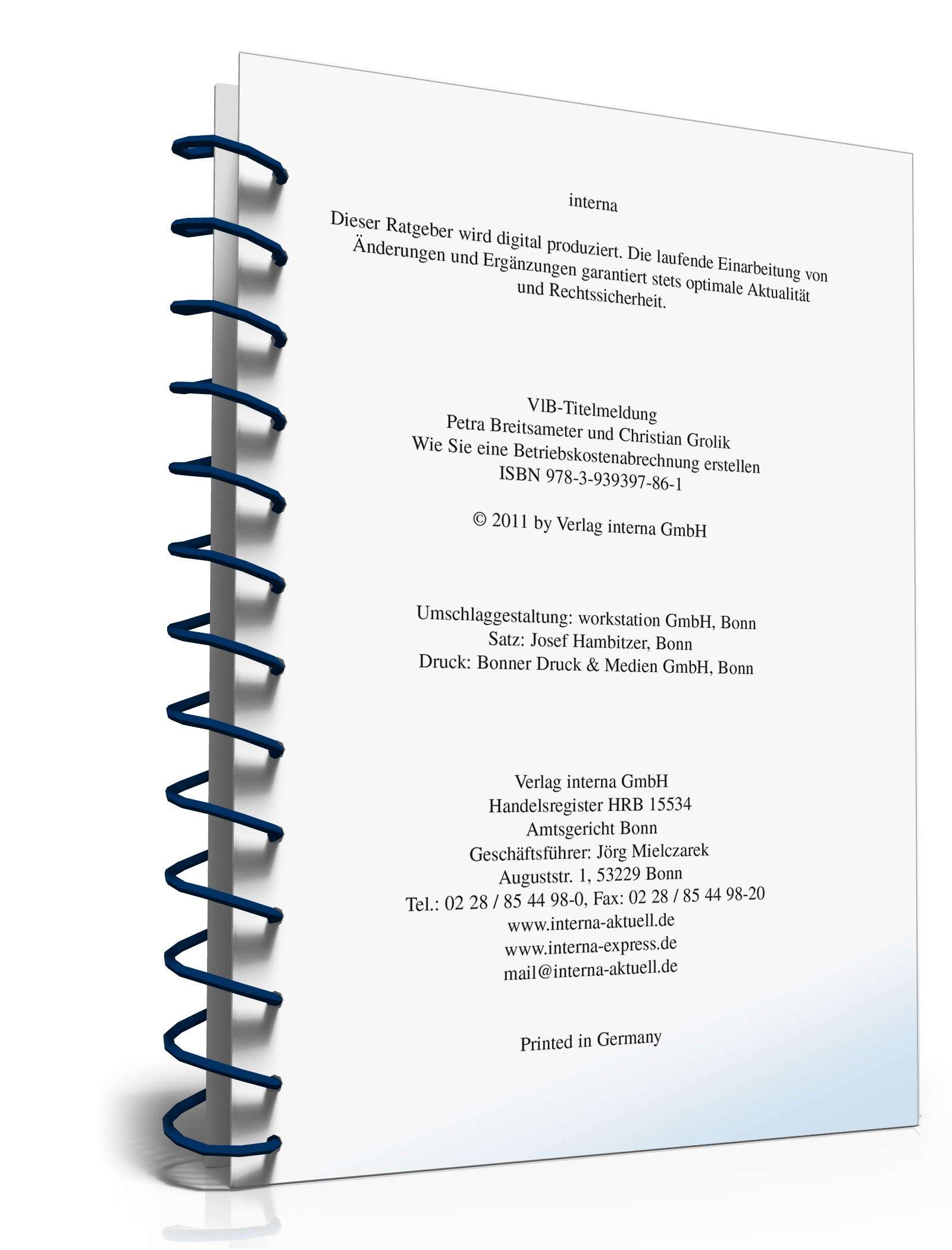 Ratgeber Betriebskostenabrechnung PDF. Seite: 3