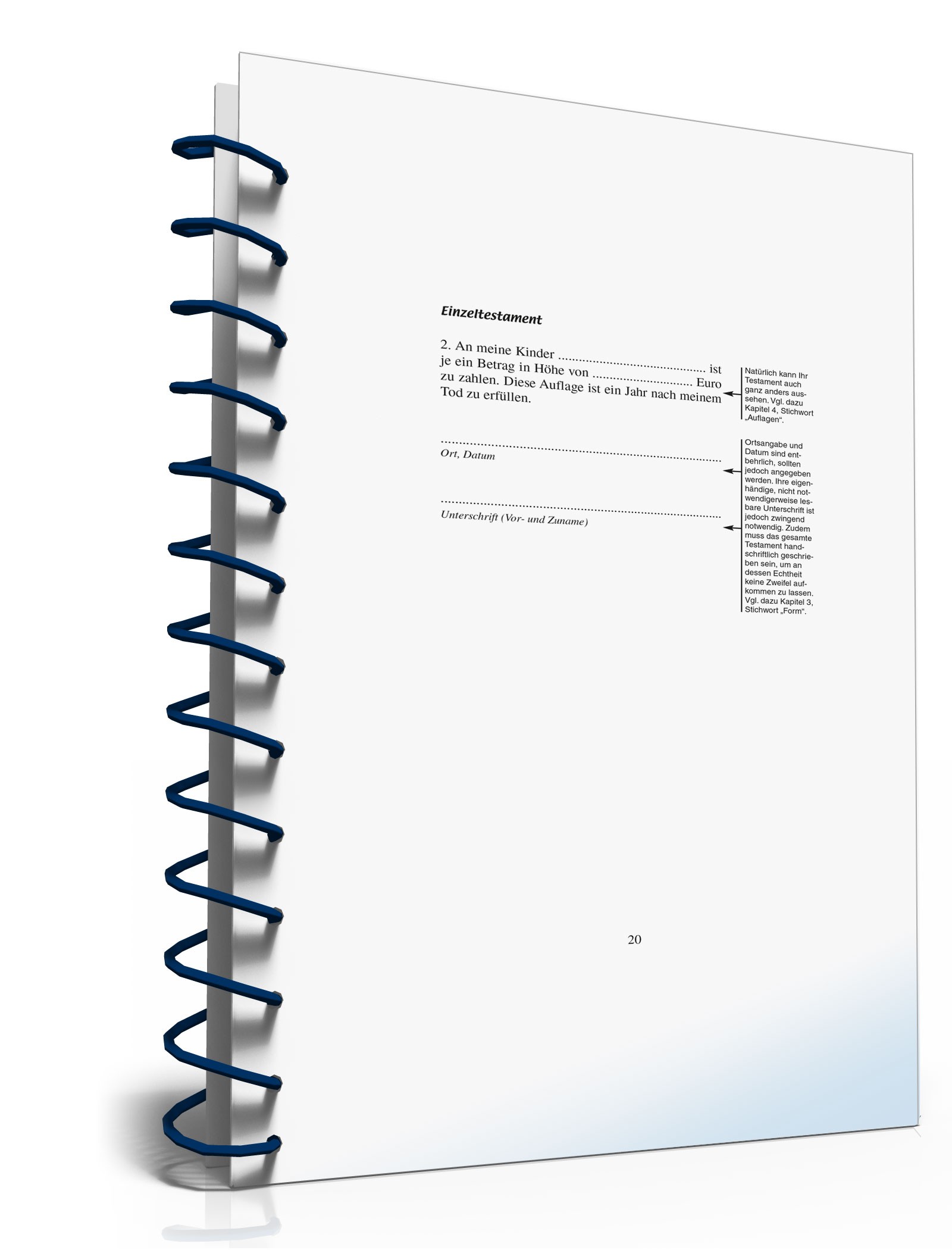 Ratgeber Einzeltestament  PDF. Seite: 19