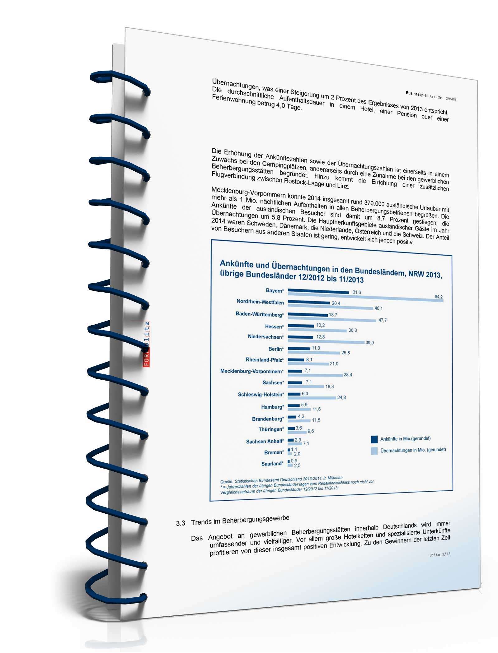 Businessplan Hotel Excel. Seite: 5