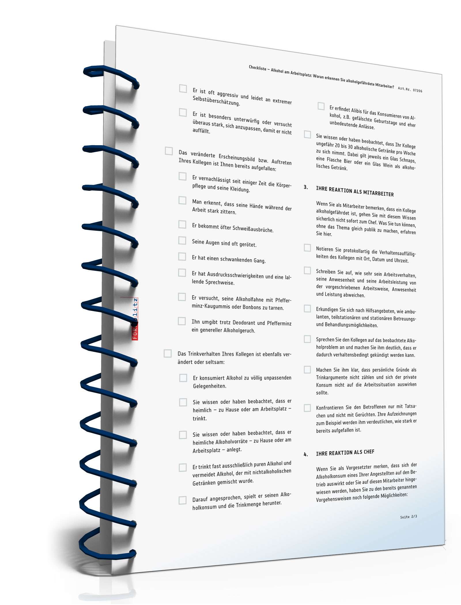 Checkliste aklohlkranke Mitarbeiter  PDF. Seite: 2