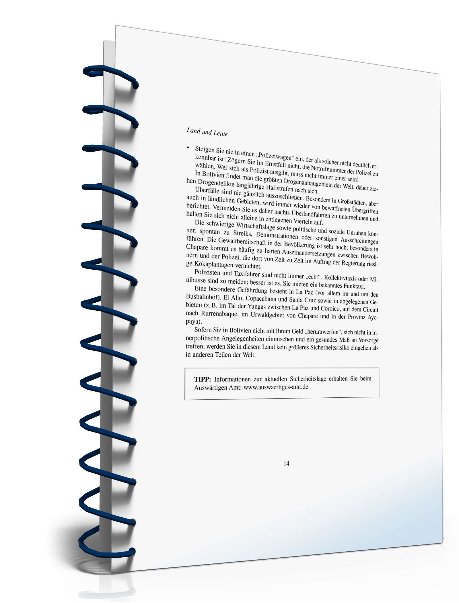 Ratgeber Bolivien PDF. Seite: 14
