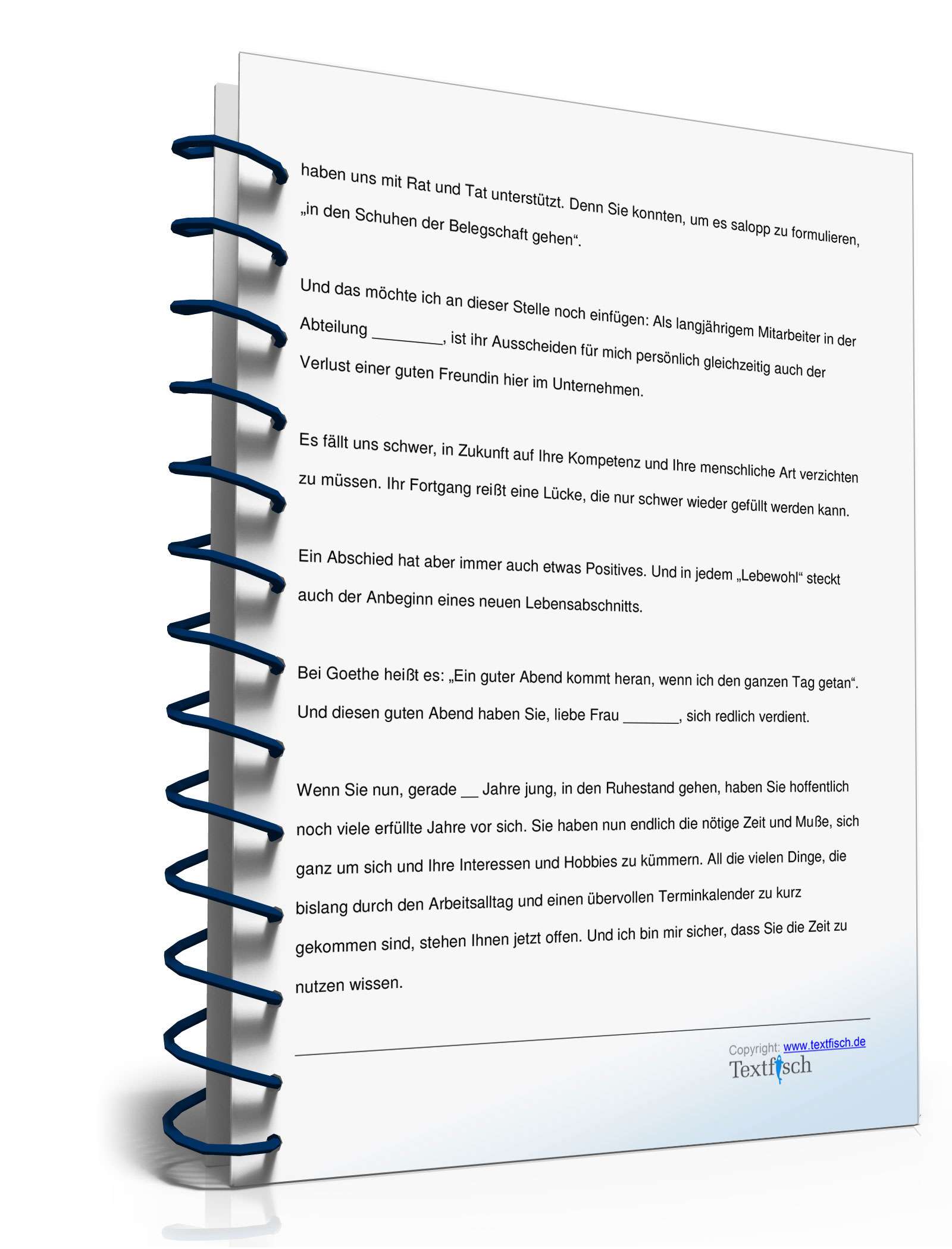 Verabschiedung einer Vorgesetzten in den Ruhestand  PDF. Seite: 4