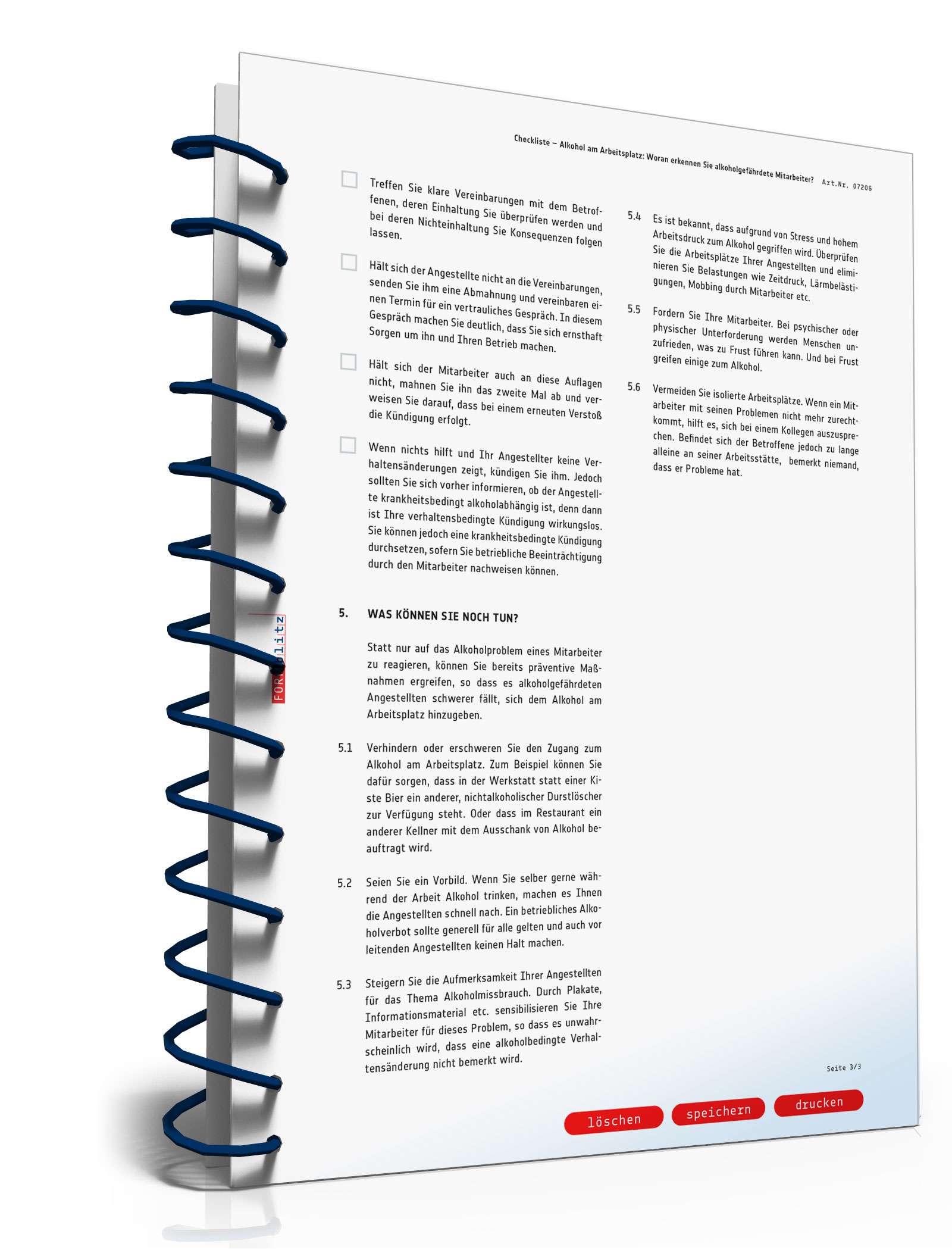 Checkliste aklohlkranke Mitarbeiter  PDF. Seite: 3