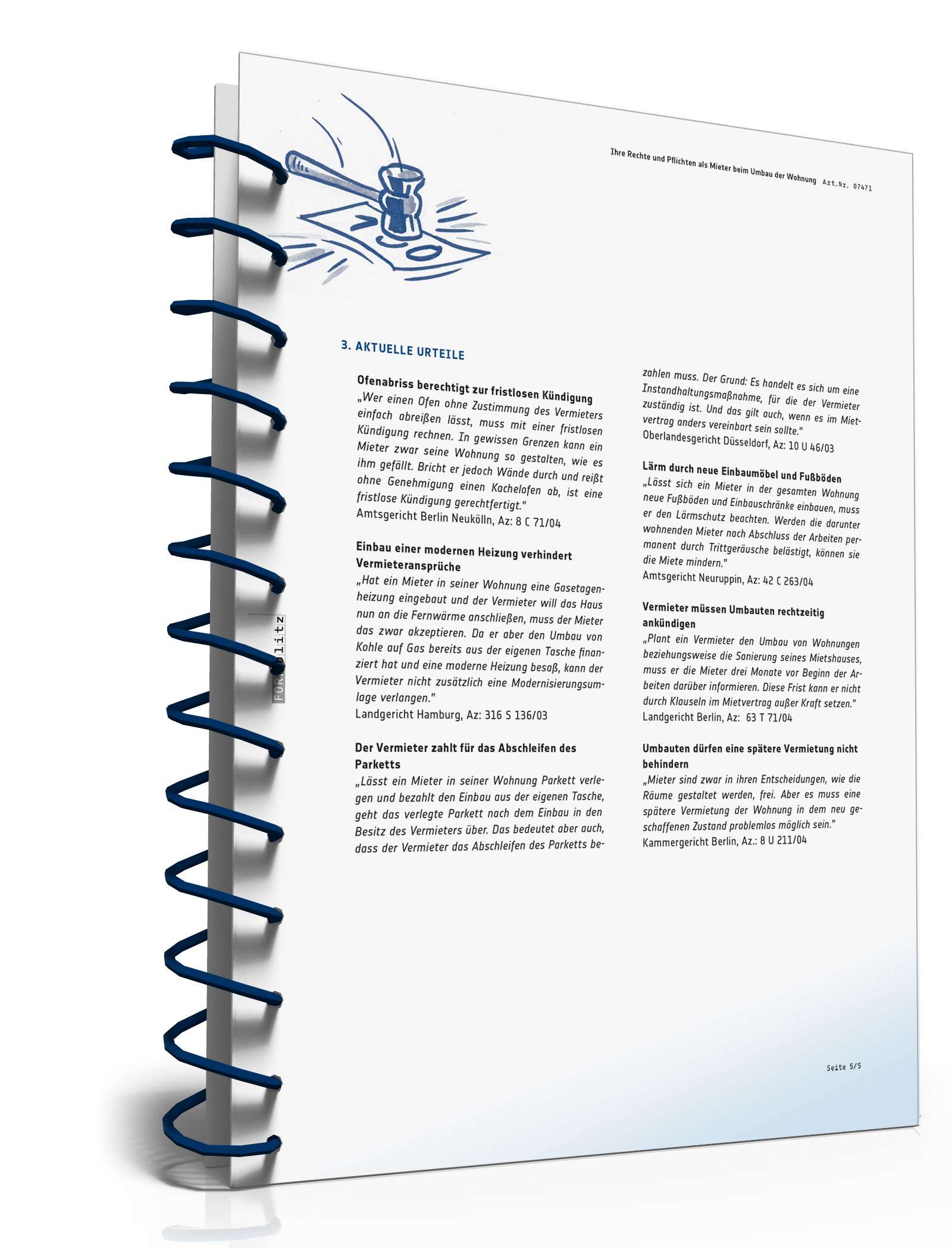 Ratgeber Mietrecht Wohnungsumbau PDF. Seite: 6