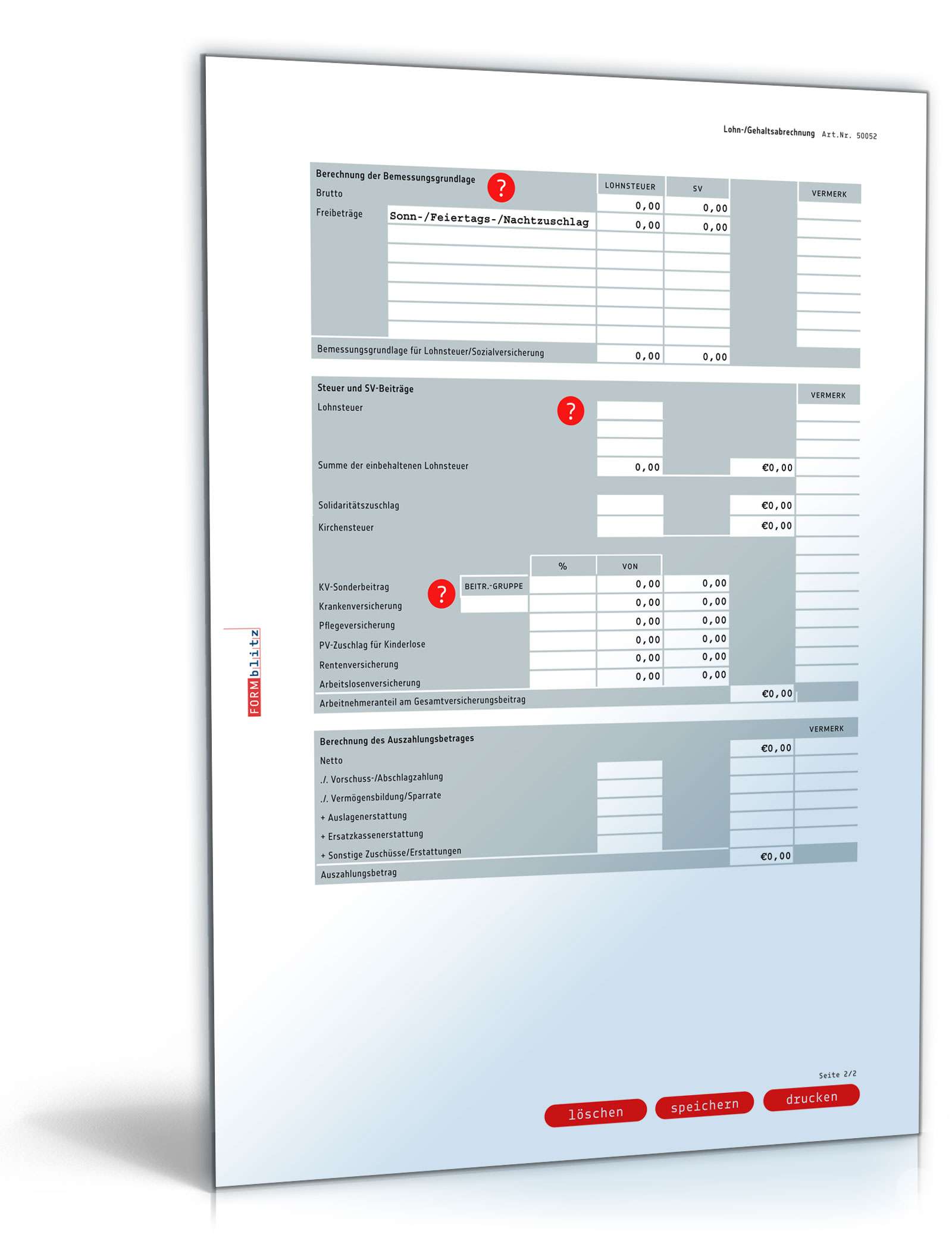 Lohnabrechnung 2015 PDF. Seite: 2