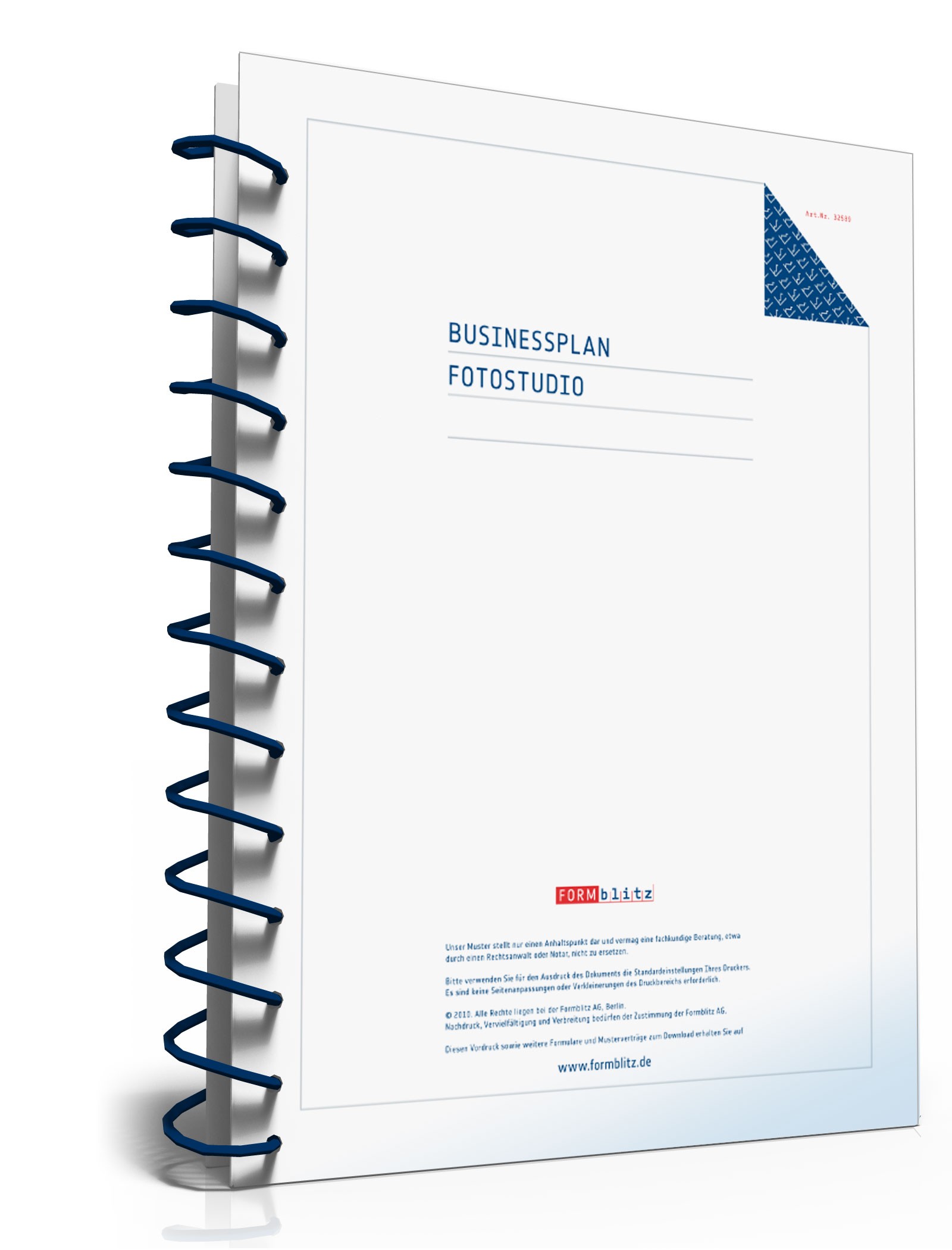 Businessplan Fotograf Excel. Seite: 18