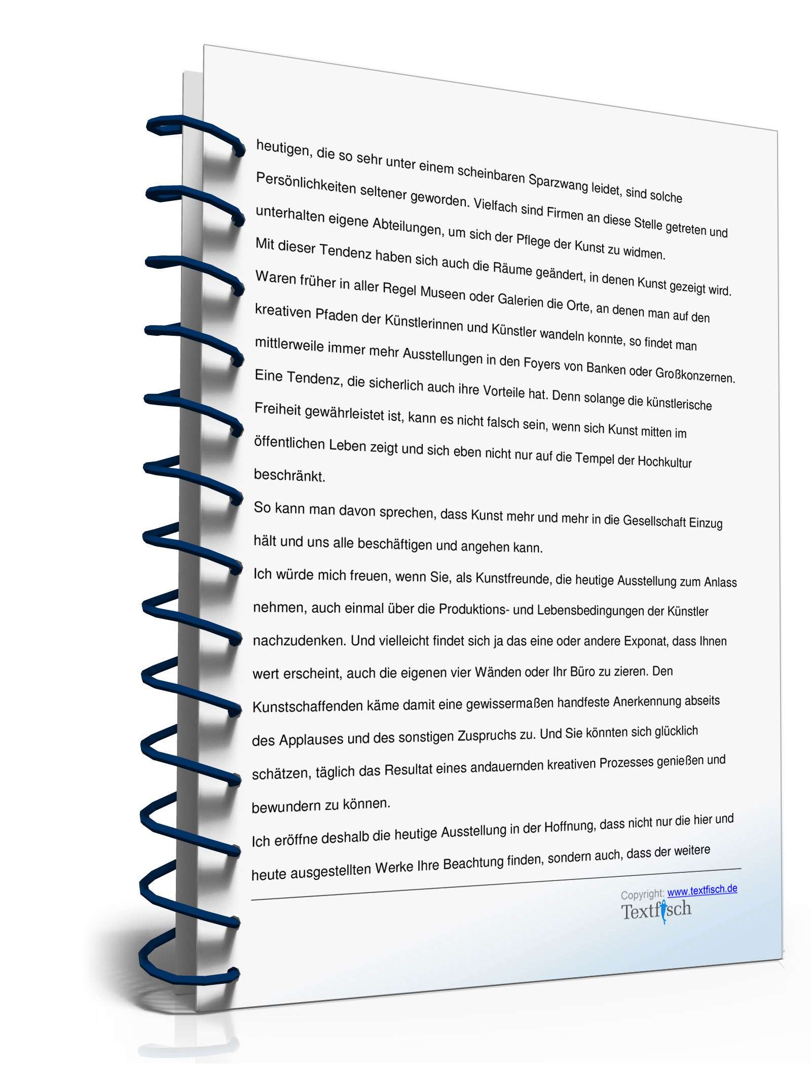 Eröffnungsrede Politiker für eine Ausstellung PDF. Seite: 3