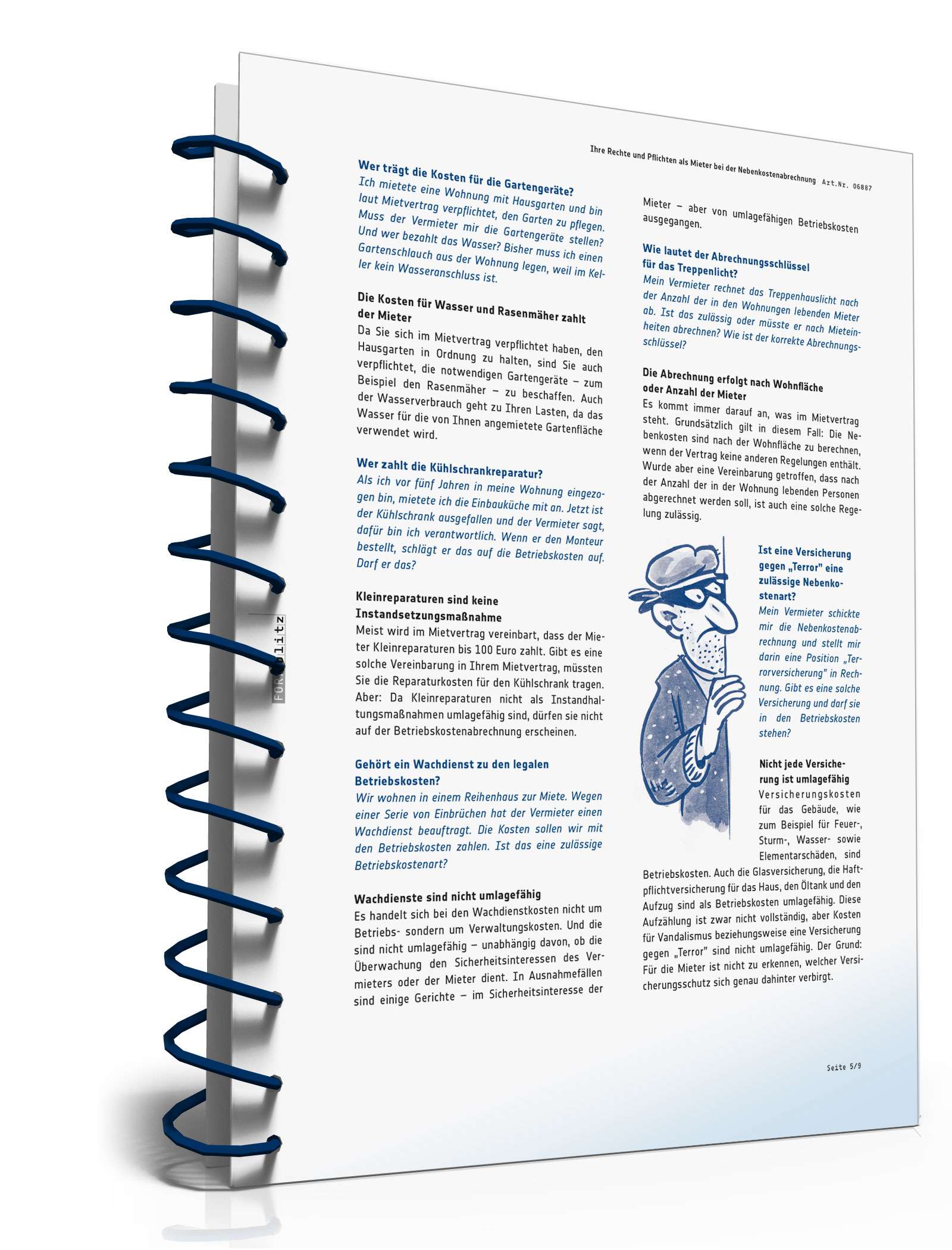 Ratgeber Mietrecht Nebenkostenabrechnung  PDF. Seite: 5
