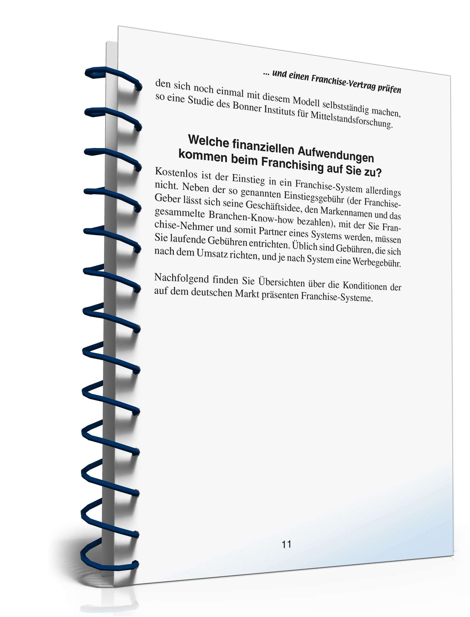 Franchise-Vertrag prüfen PDF. Seite: 10