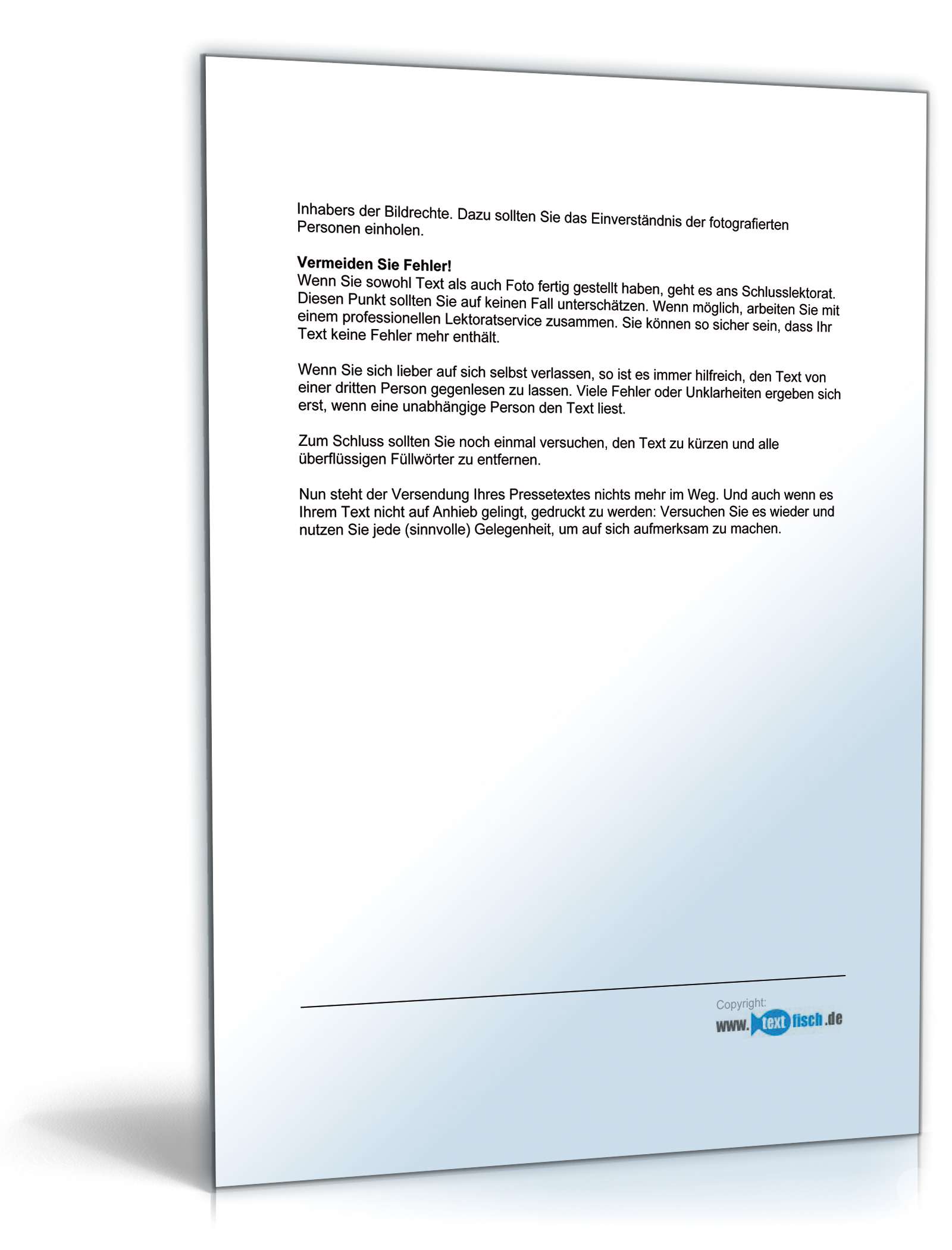 Pressemitteilung Firmenjubiläum eines Handwerksbetriebs PDF. Seite: 9