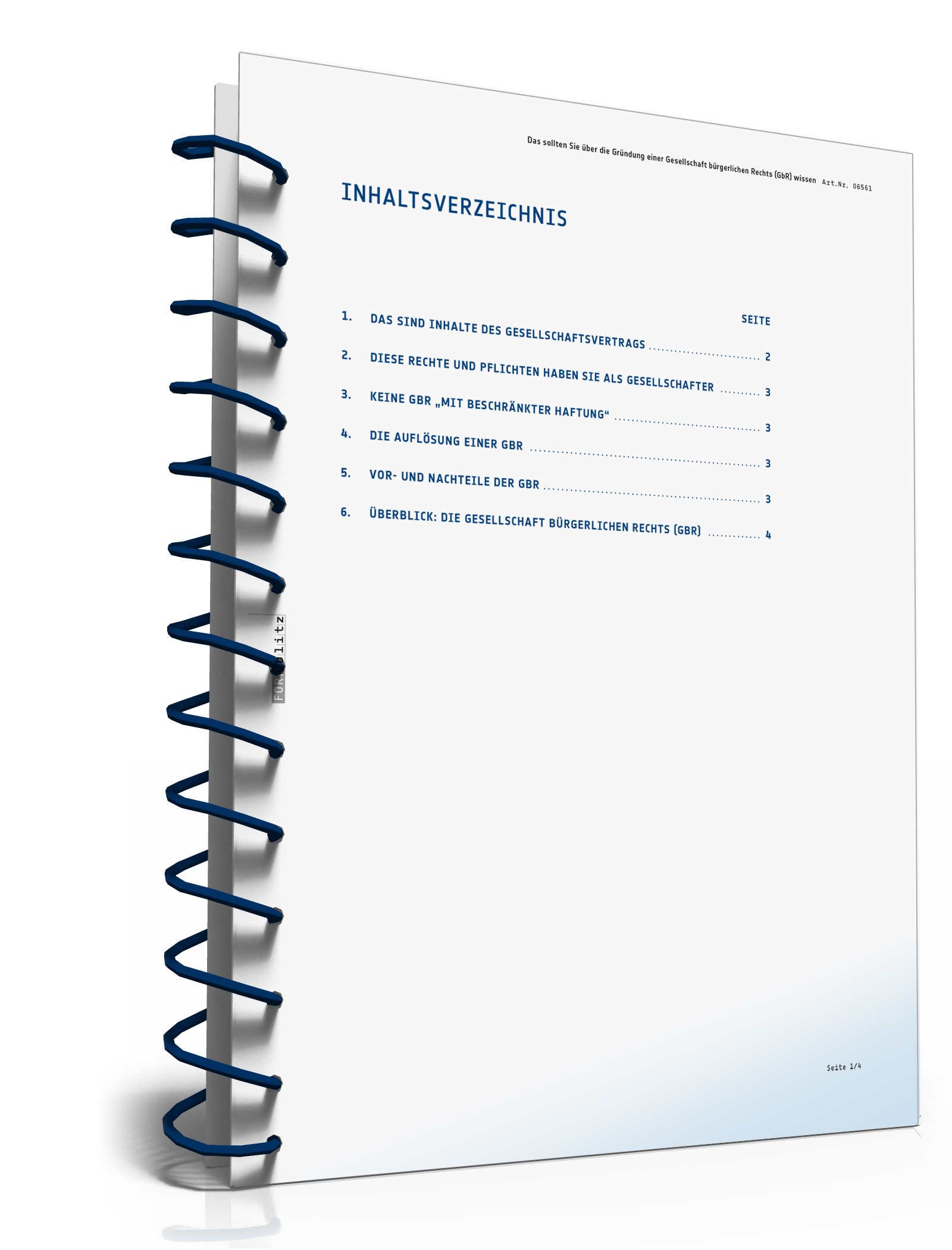 Ratgeber Gründung GbR PDF. Seite: 2