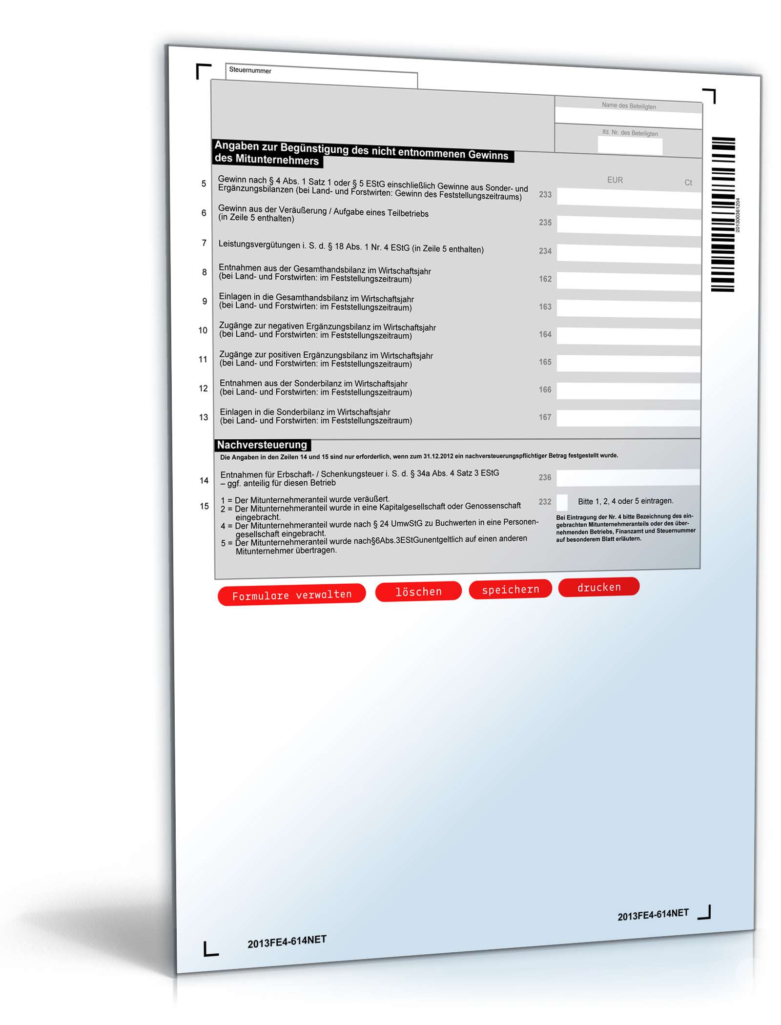 Anlage FE 4 2013 PDF. Seite: 4