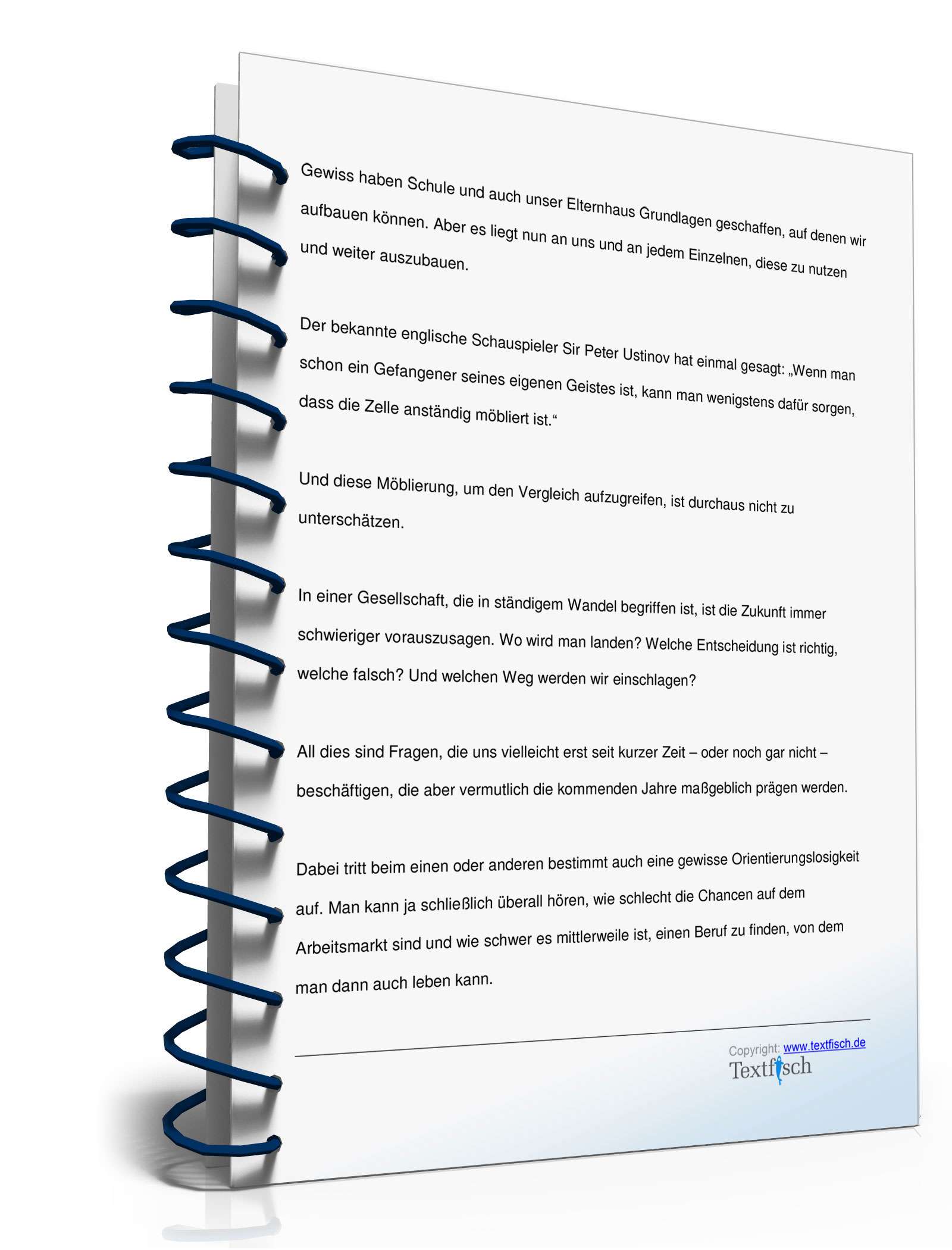 Abiturrede des Stufensprechers PDF. Seite: 3