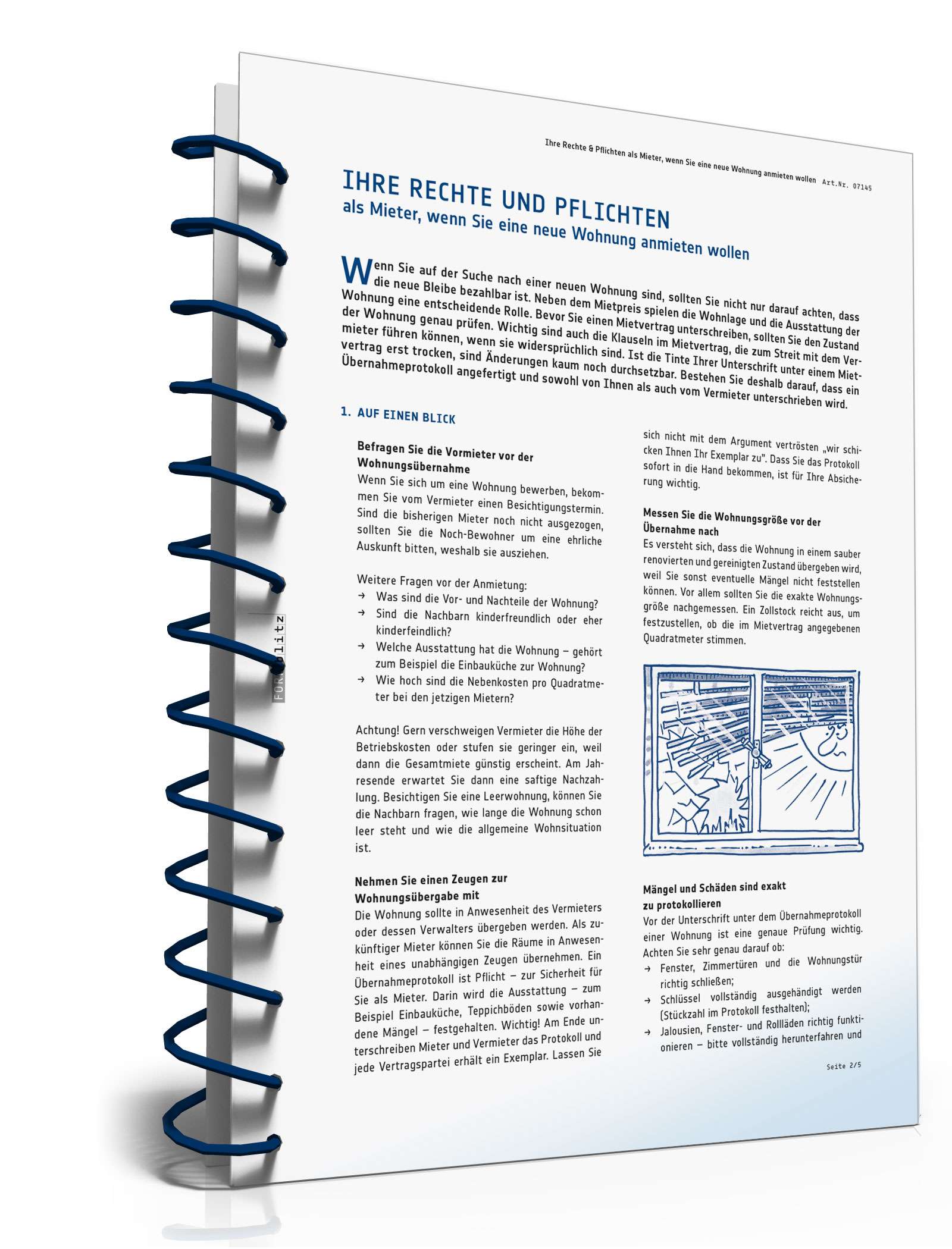 Ratgeber Mietrecht neue Wohnung PDF. Seite: 3