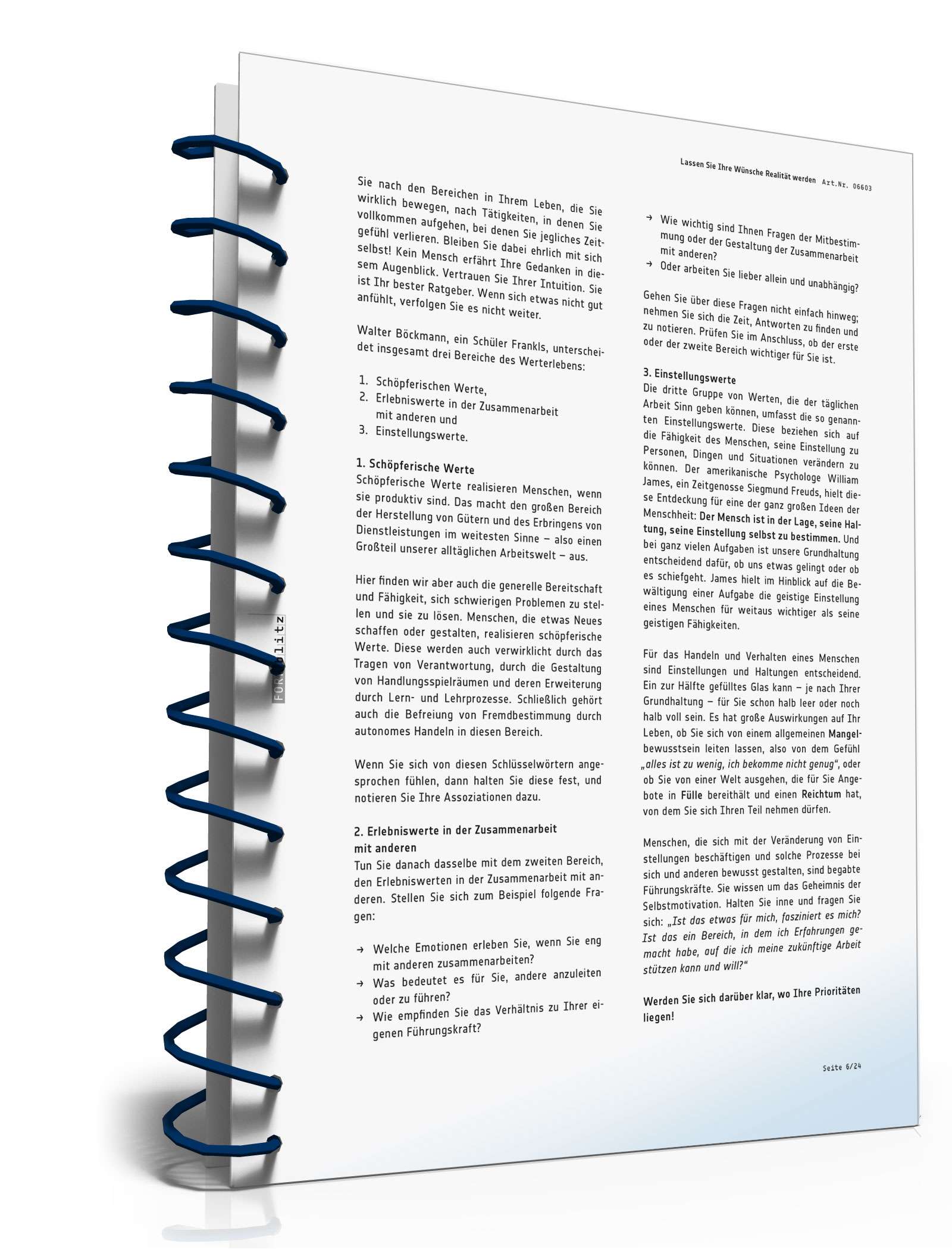 Ratgeber Verwirklichung Ziele PDF. Seite: 7