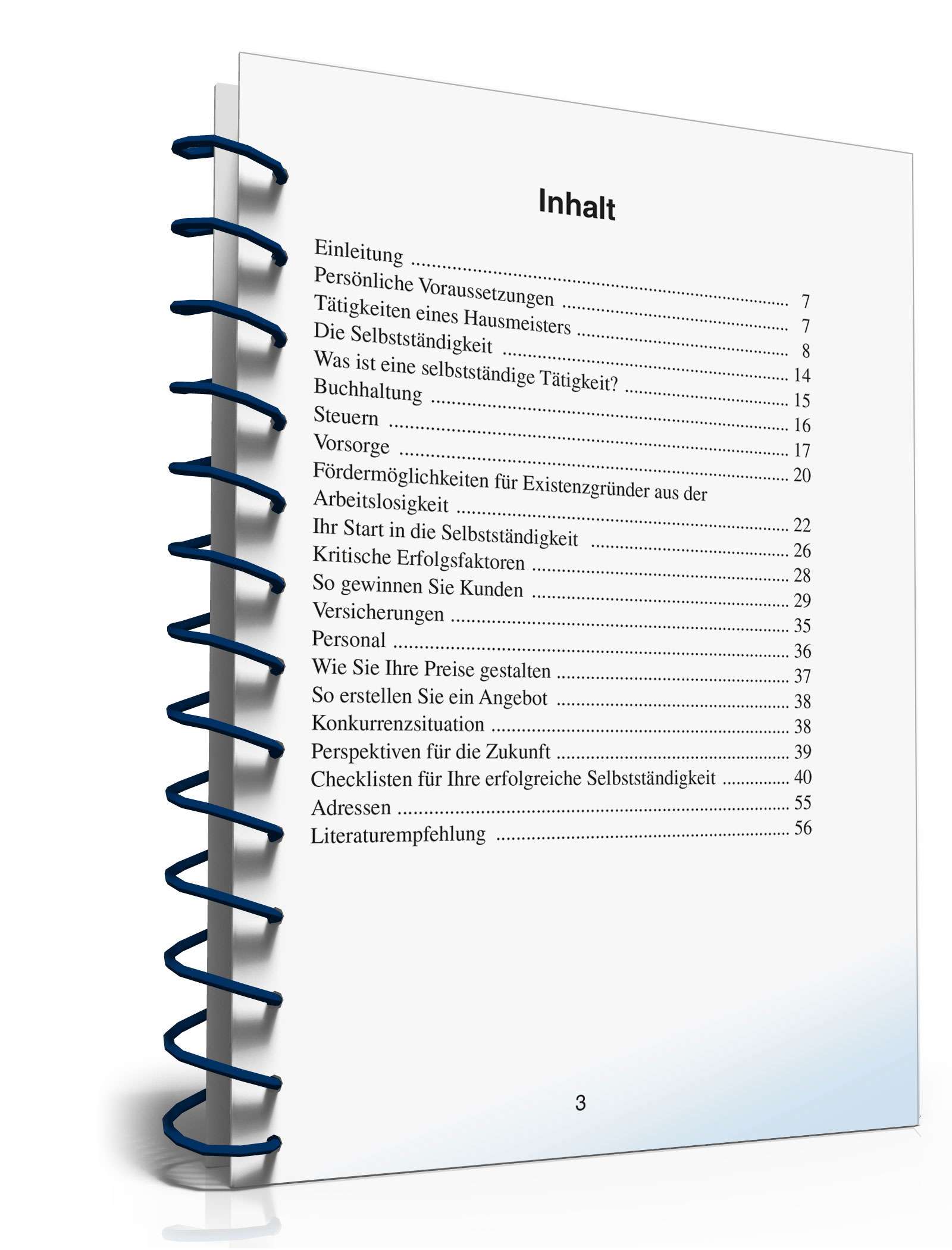 Selbstständig als Hausmeister PDF. Seite: 3