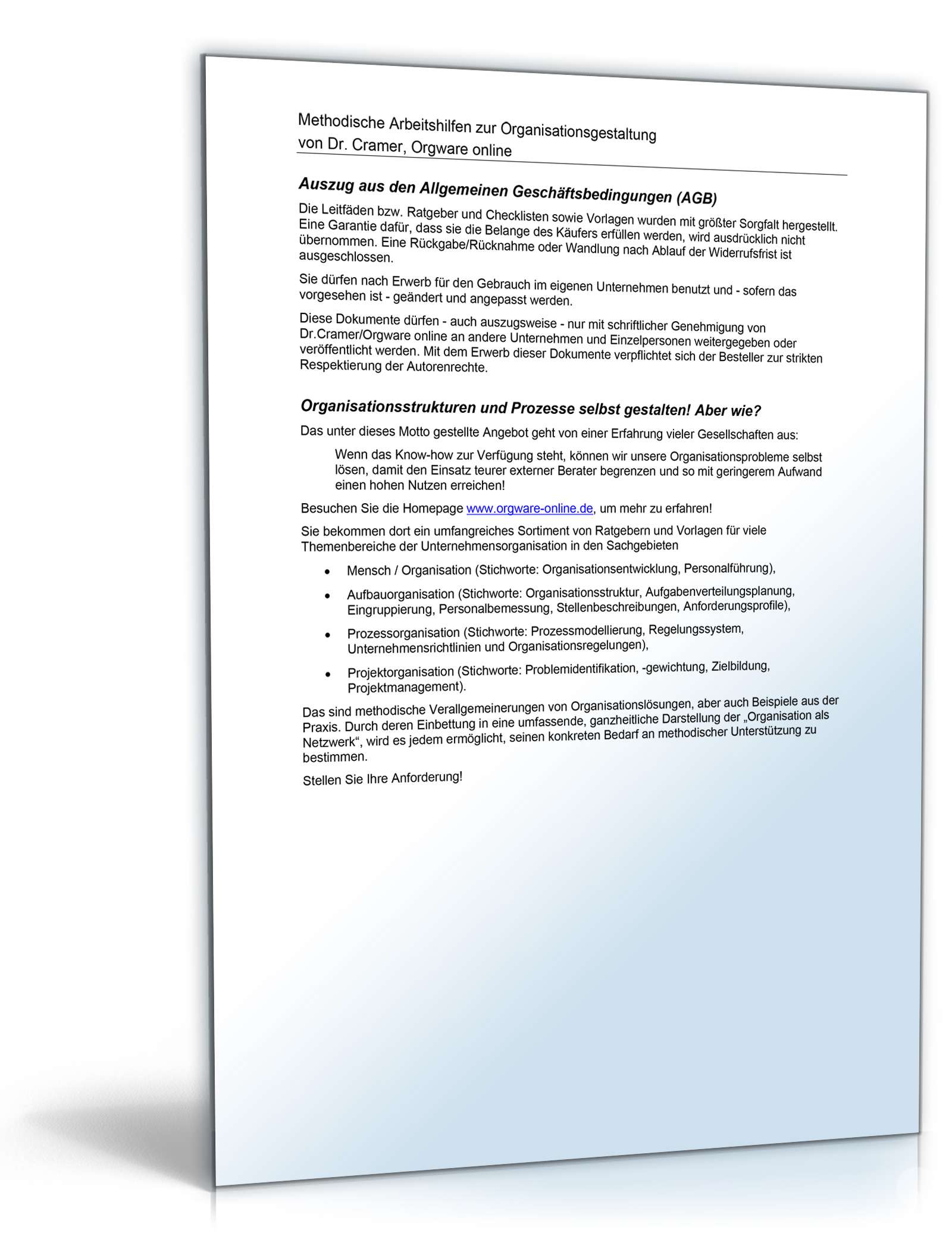 Richtlinien über die Einkaufsgrundsätze Word. Seite: 55