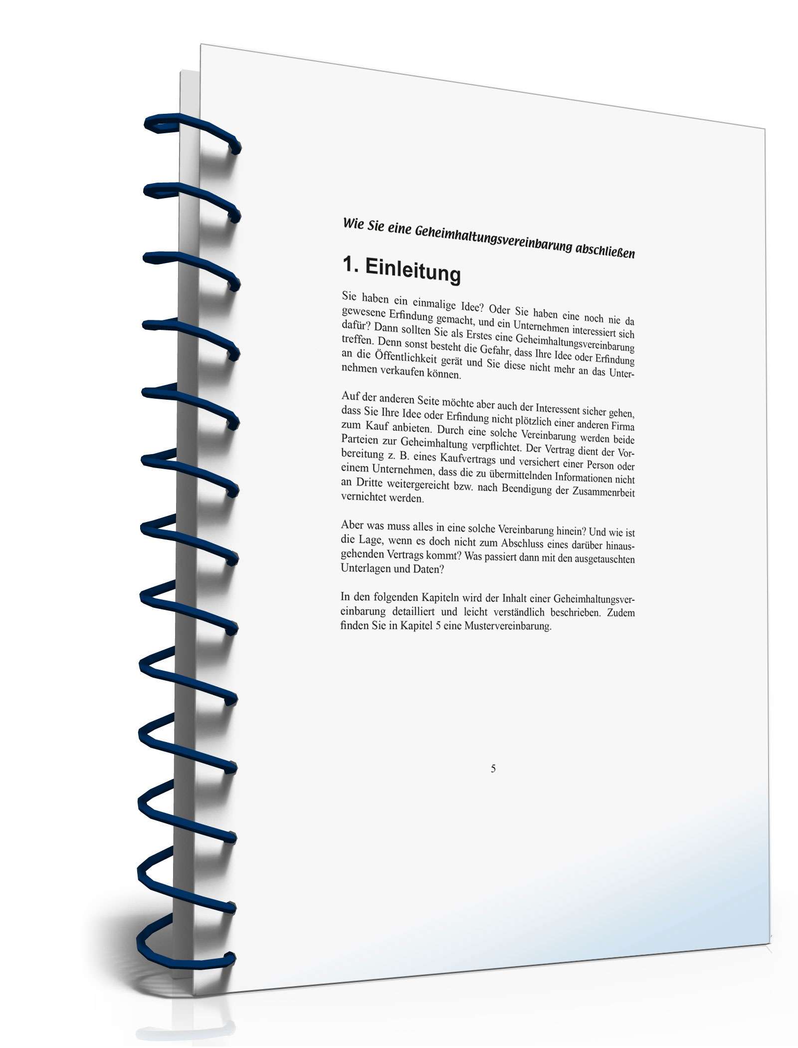 Wie Sie eine Geheimhaltungsvereinbarung abschließen PDF. Seite: 5