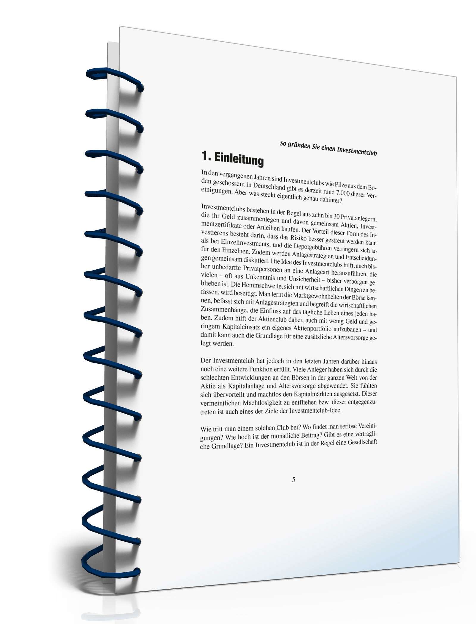 So gründen Sie einen Investmentclub PDF. Seite: 5