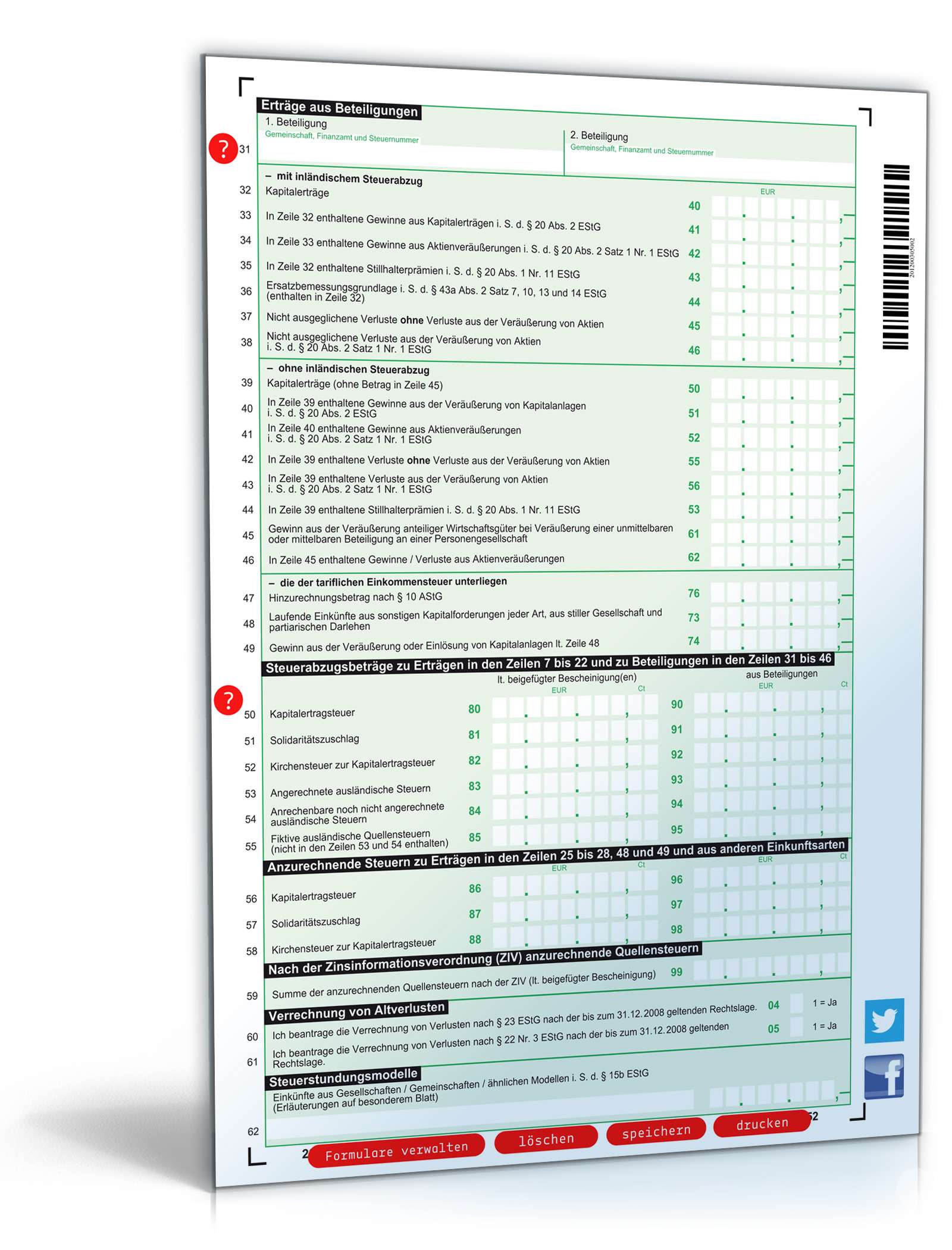 Anlage KAP 2012 PDF. Seite: 2
