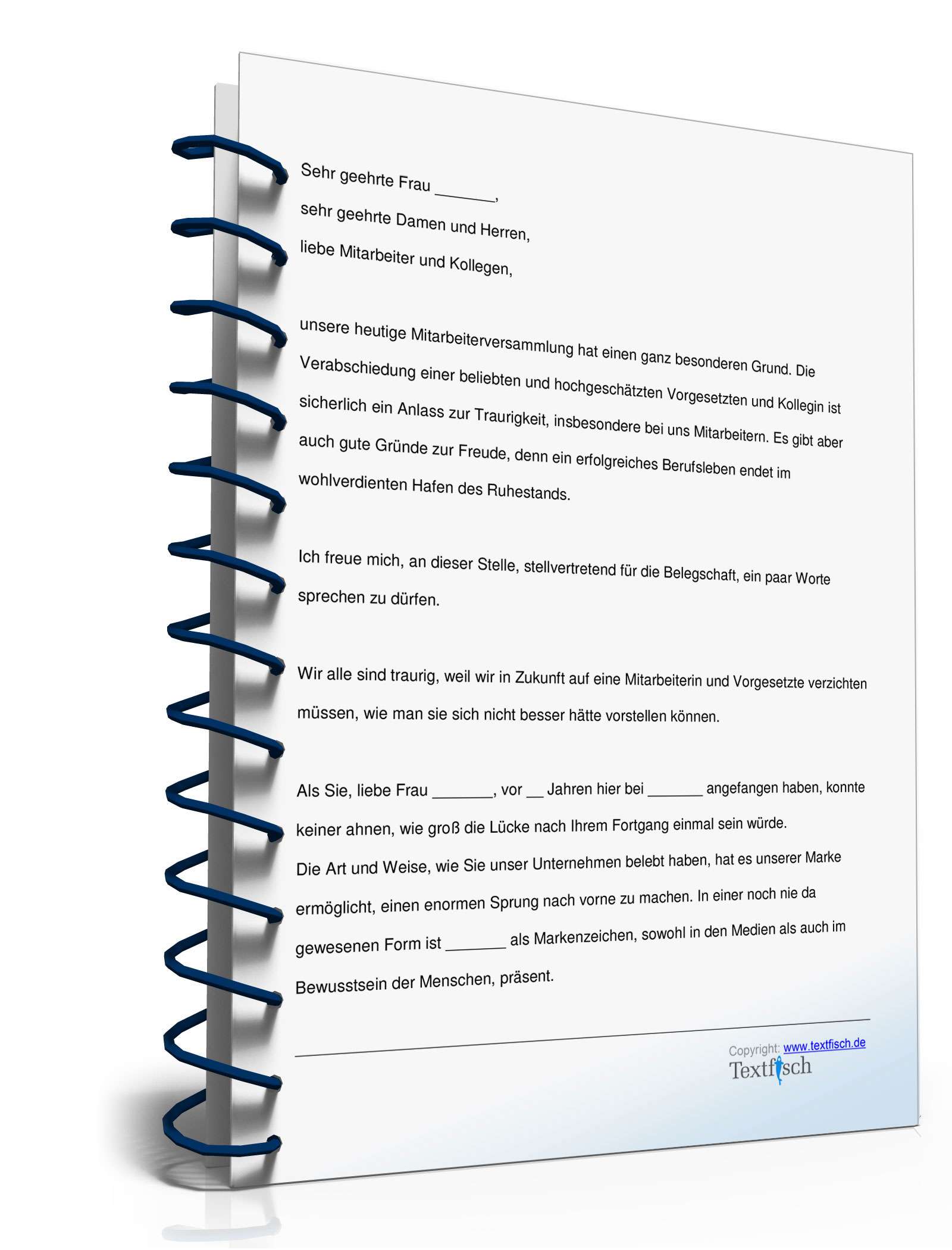 Verabschiedung einer Vorgesetzten in den Ruhestand  PDF. Seite: 2