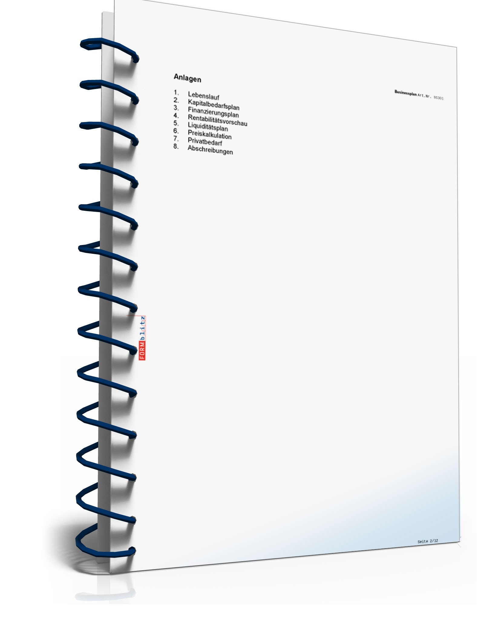 Businessplan Immobilienmaklerbüro Excel. Seite: 6