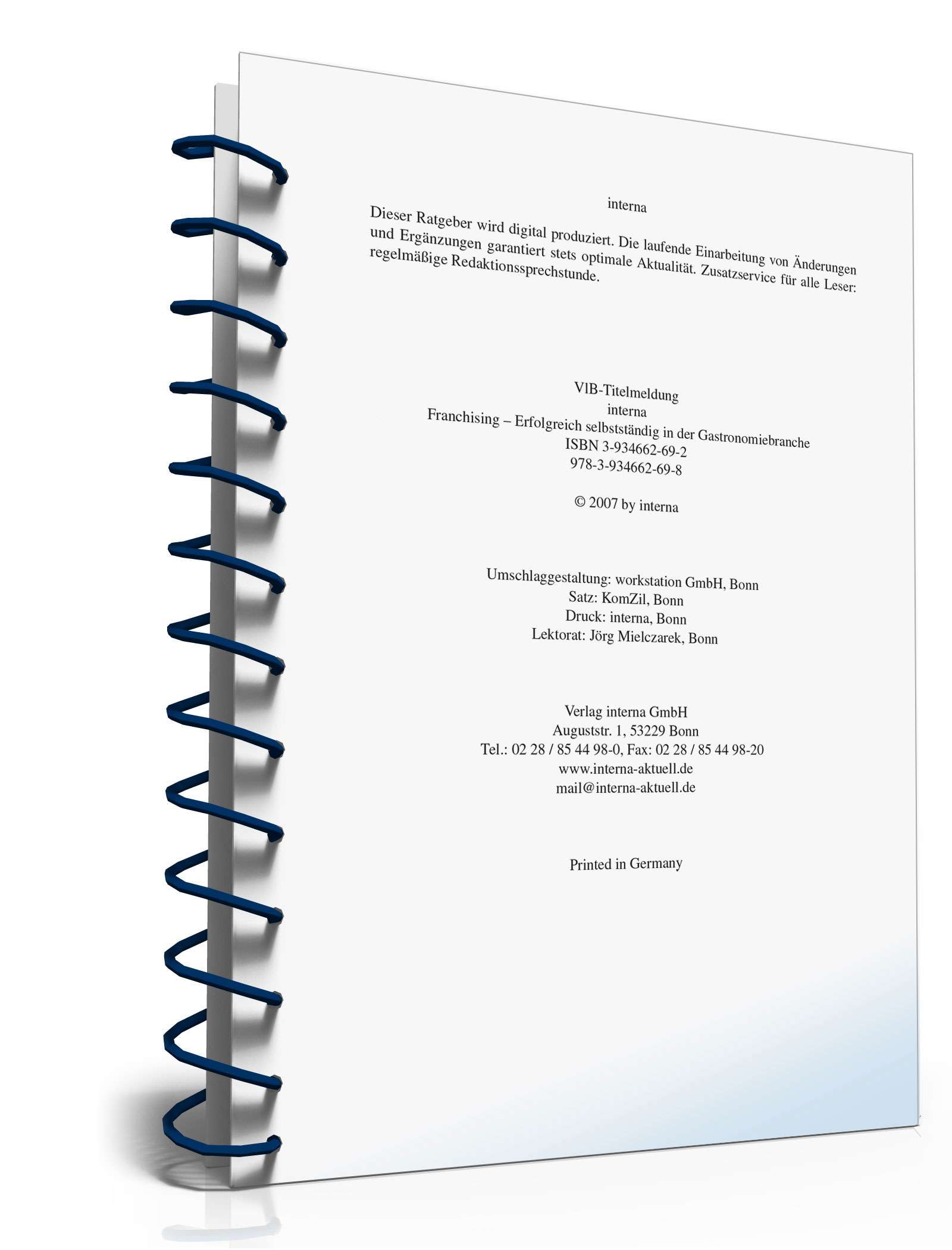 Franchising in der Gastronomie PDF. Seite: 2