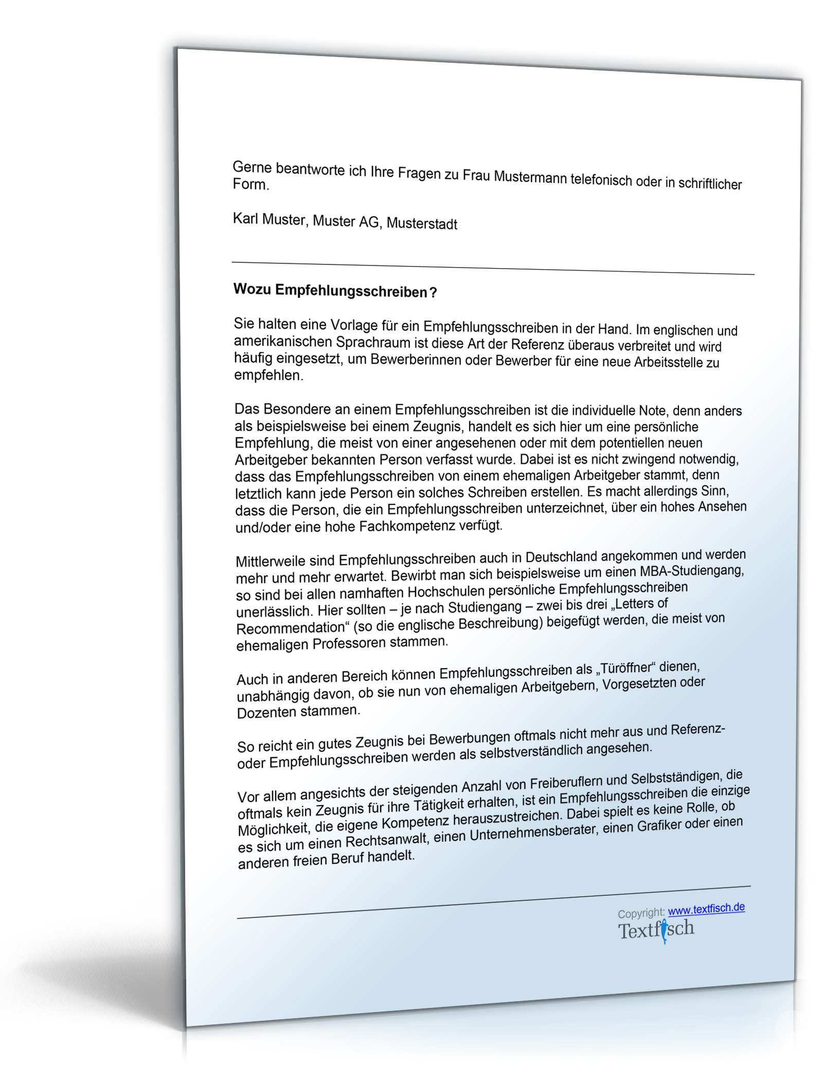 Referenzschreiben Webentwickler Word. Seite: 2