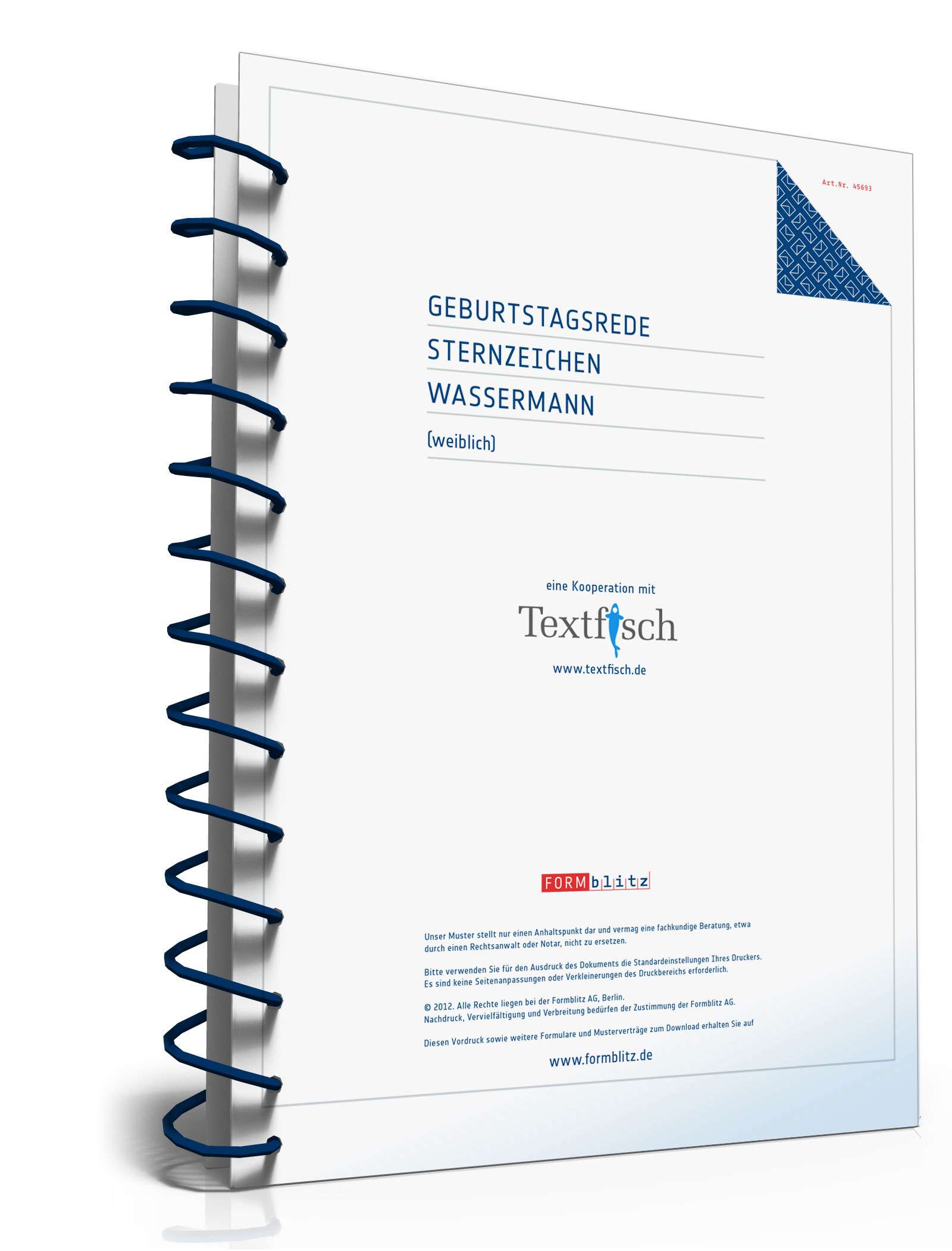 Geburtstagsrede Frau Sternzeichen Wassermann PDF