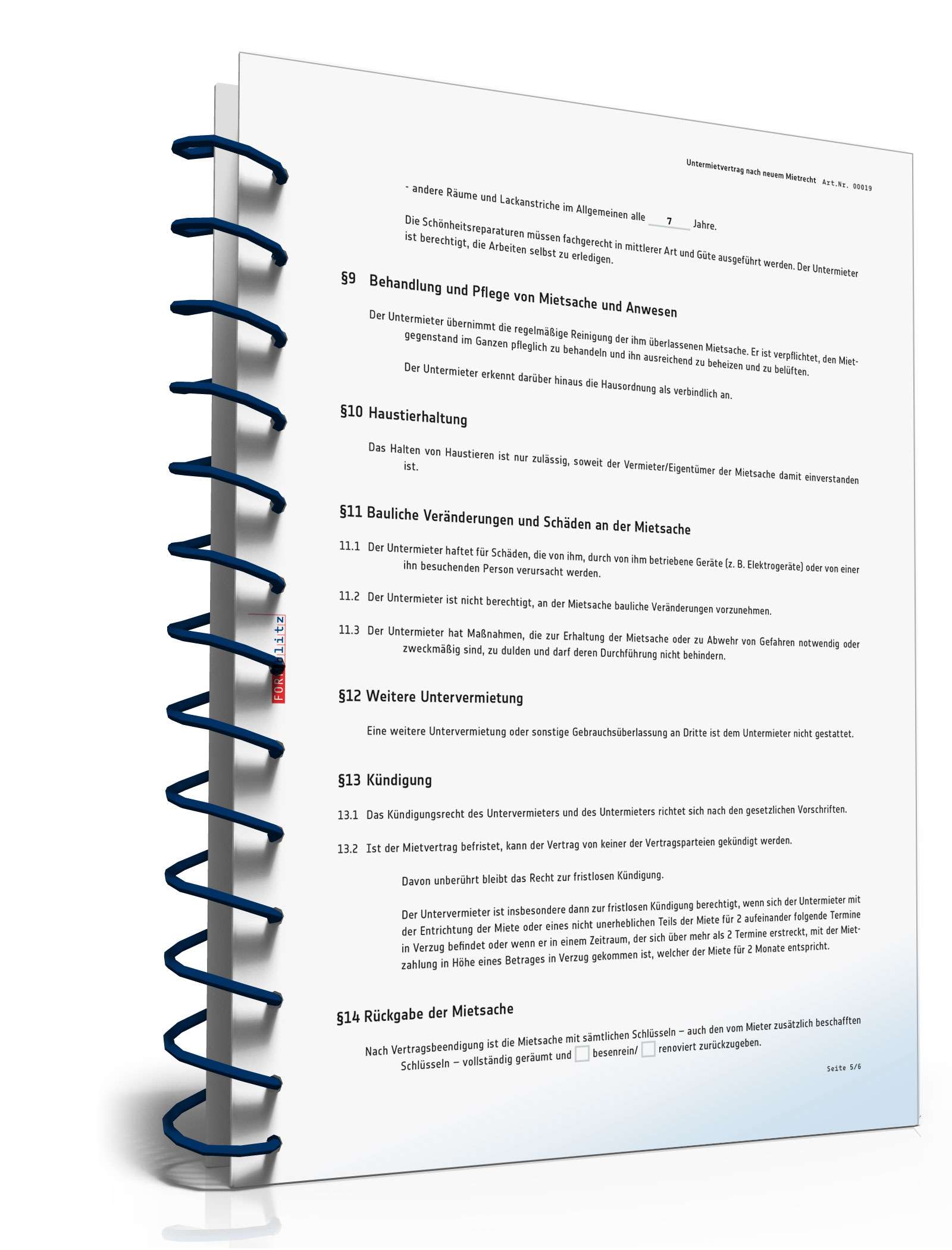 Ratgeber Mieter ohne Trauschein  PDF. Seite: 10