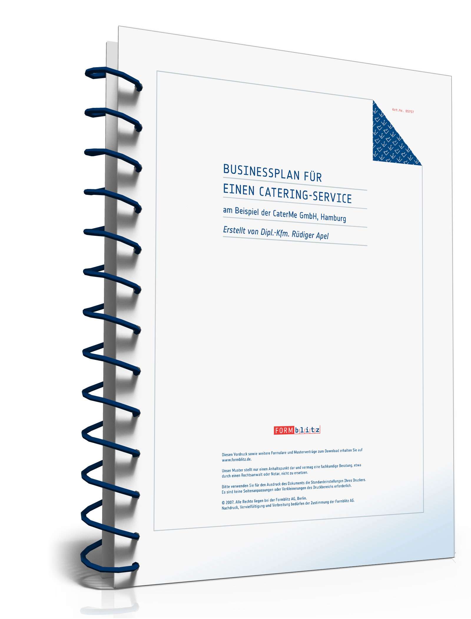 Businessplan Catering-Service Excel. Seite: 17