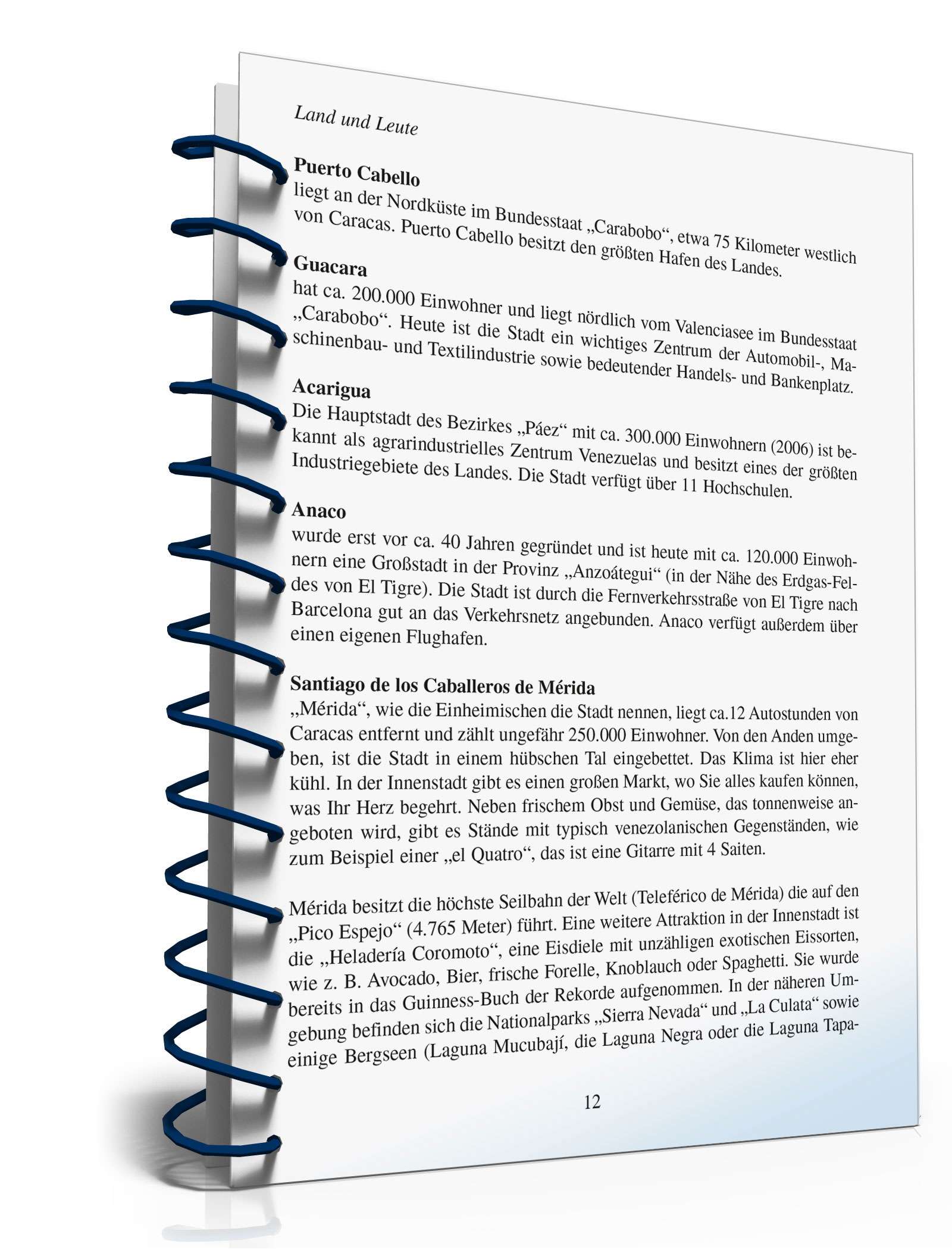 Leben und arbeiten in Venezuela PDF. Seite: 12