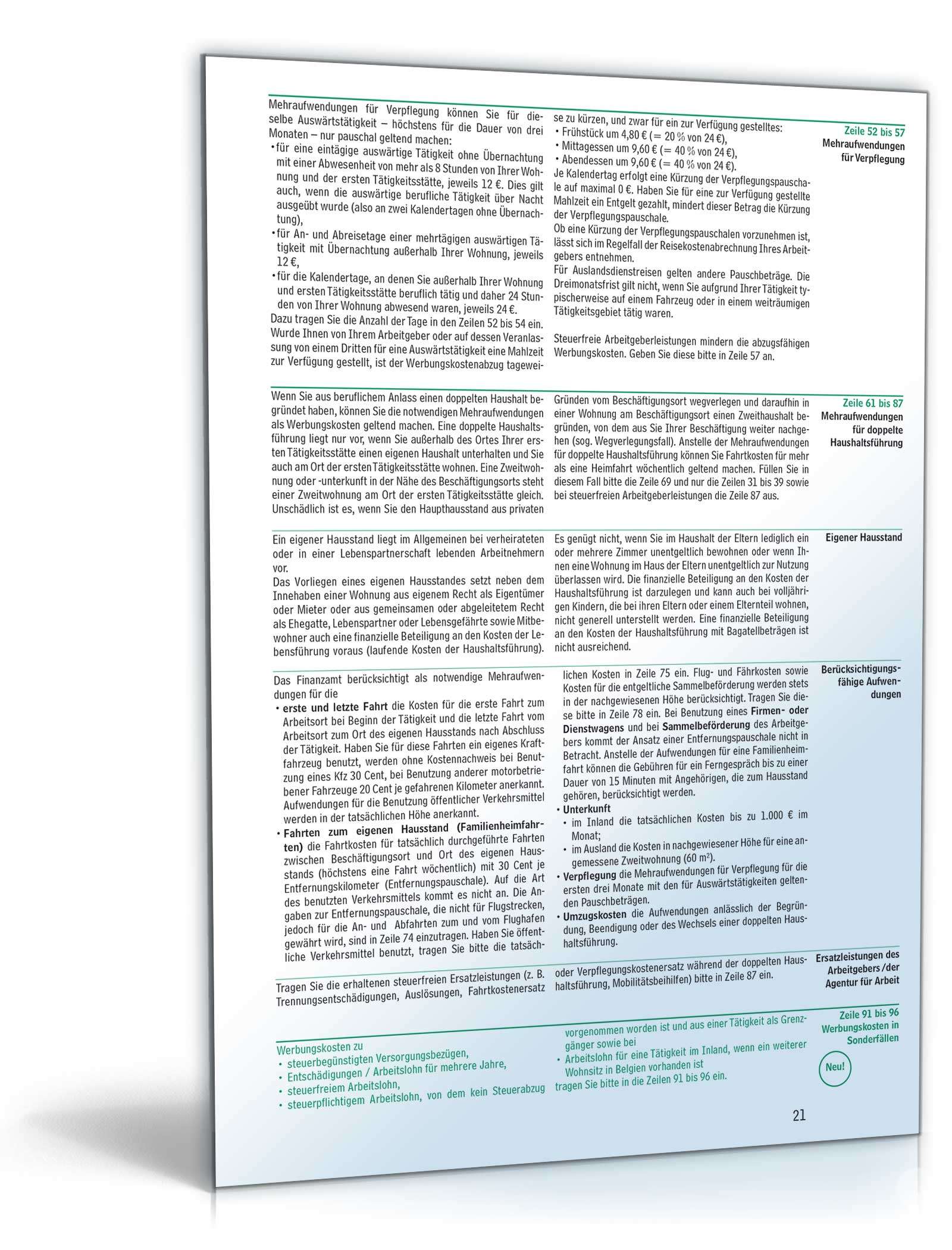 Anleitung zur Einkommensteuererklärung 2015 PDF. Seite: 24