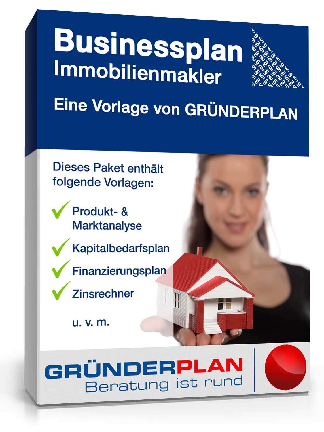 Businessplan Immobilienmakler von Gründerplan Excel