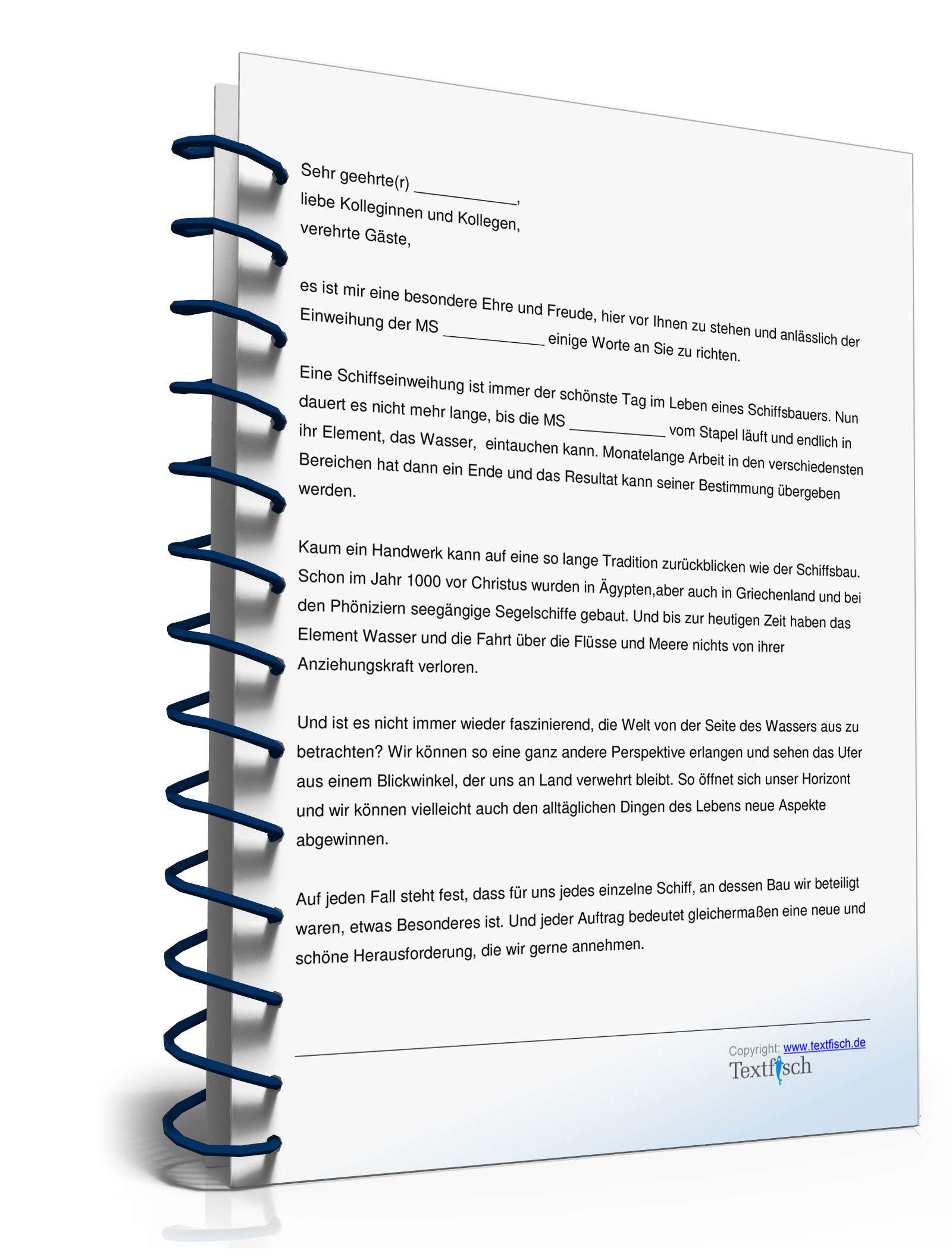 Rede zur Schiffstaufe oder Schiffsübergabe   PDF. Seite: 2