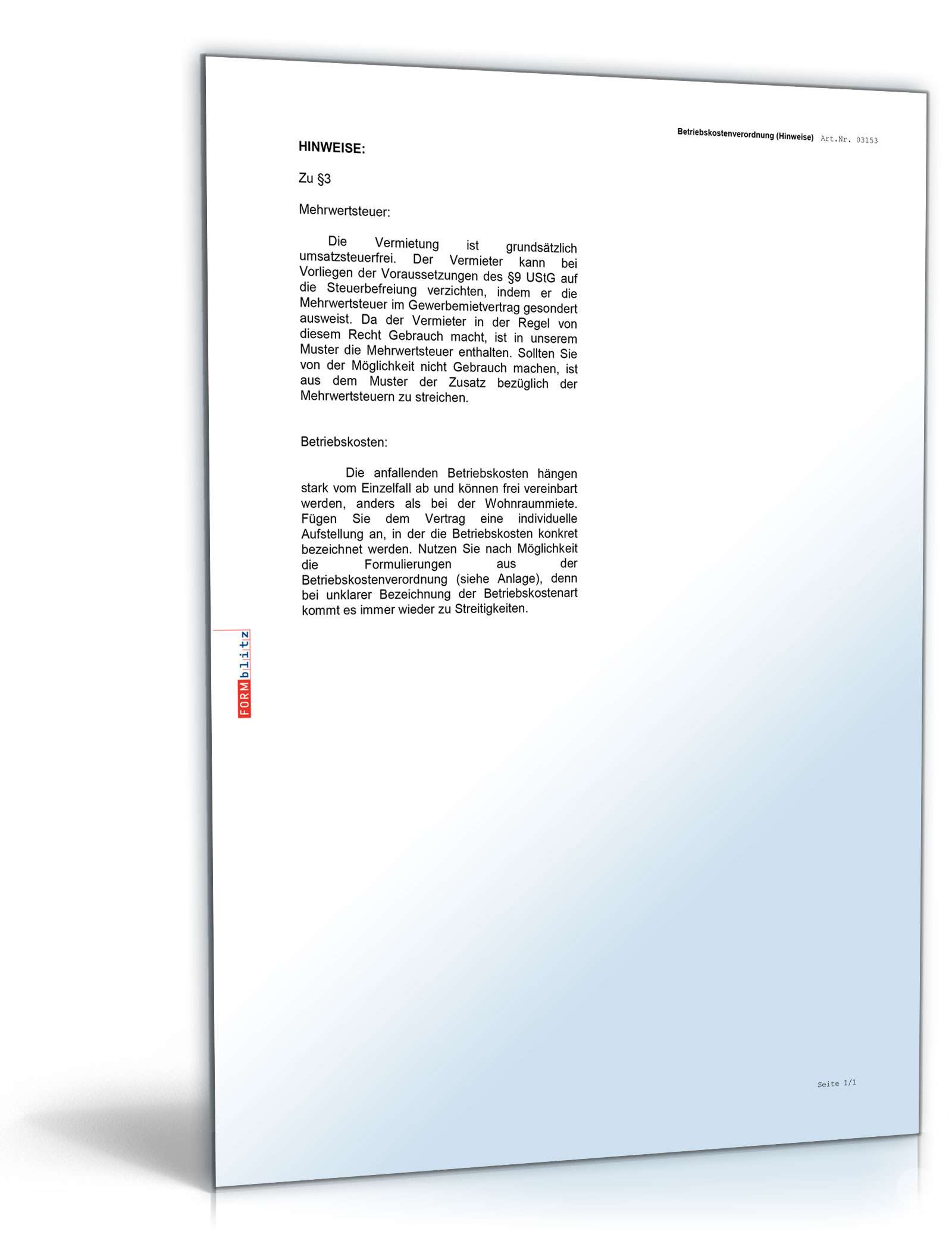 Vorteilspaket Untermietvertrag Gewerberäume Excel. Seite: 12