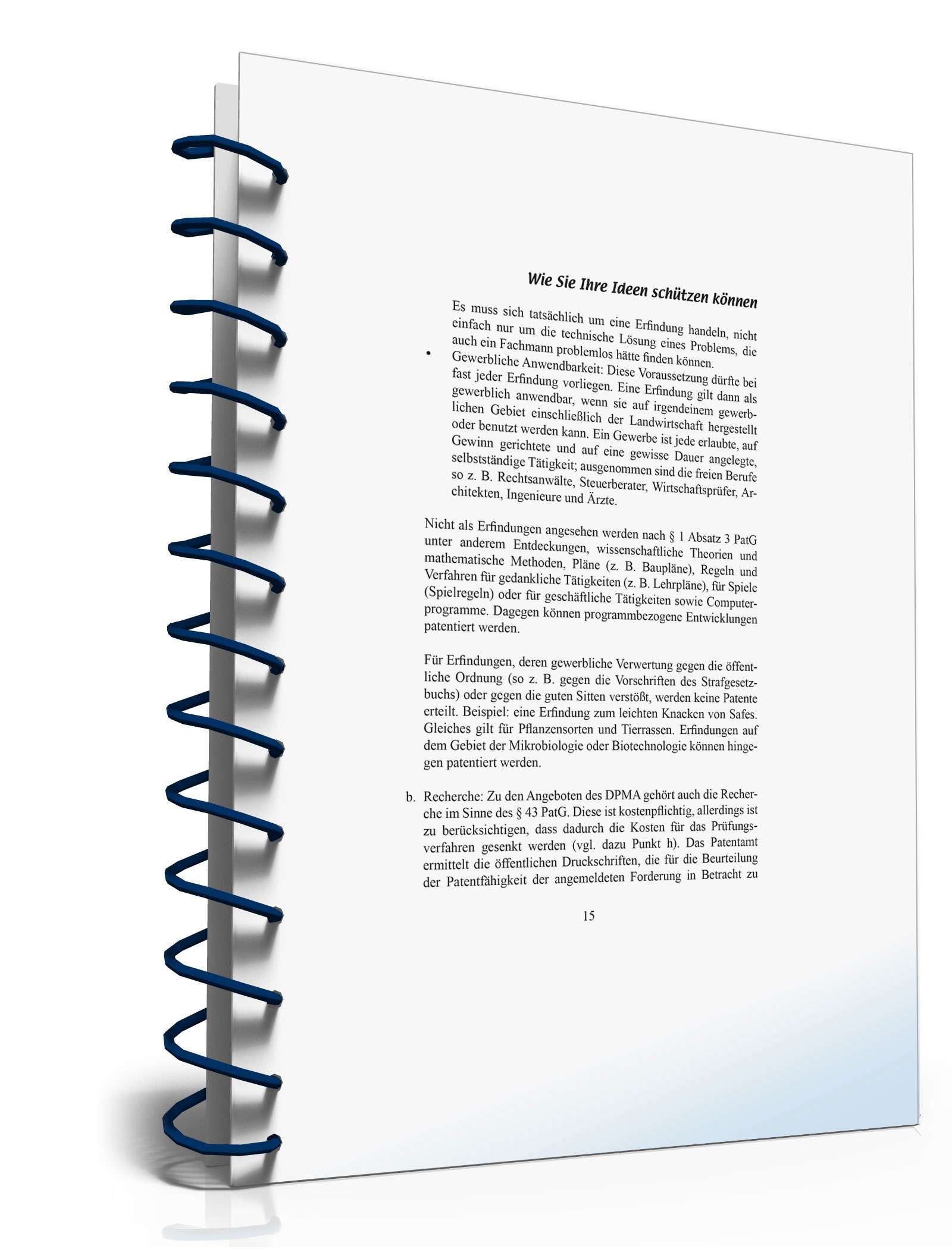 Wie Sie Ihre Ideen schützen können PDF. Seite: 15