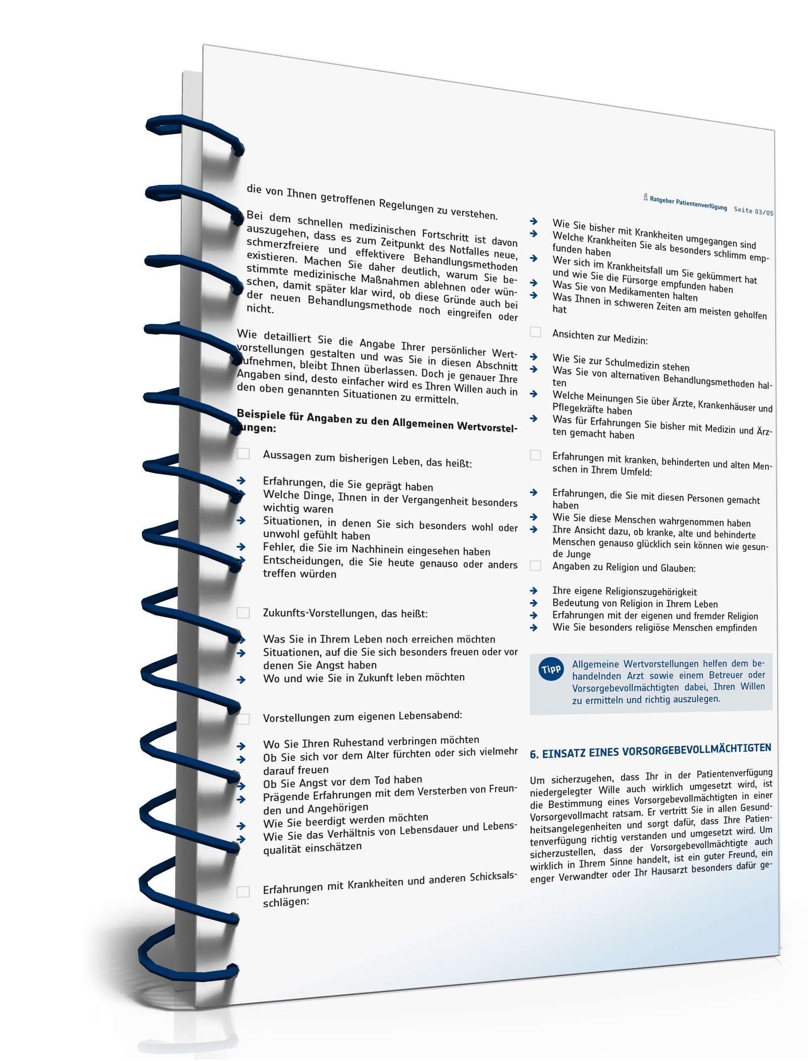 Ratgeber Patientenverfügung PDF. Seite: 4