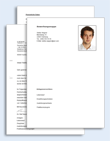 Bewerbung als Tischler Excel