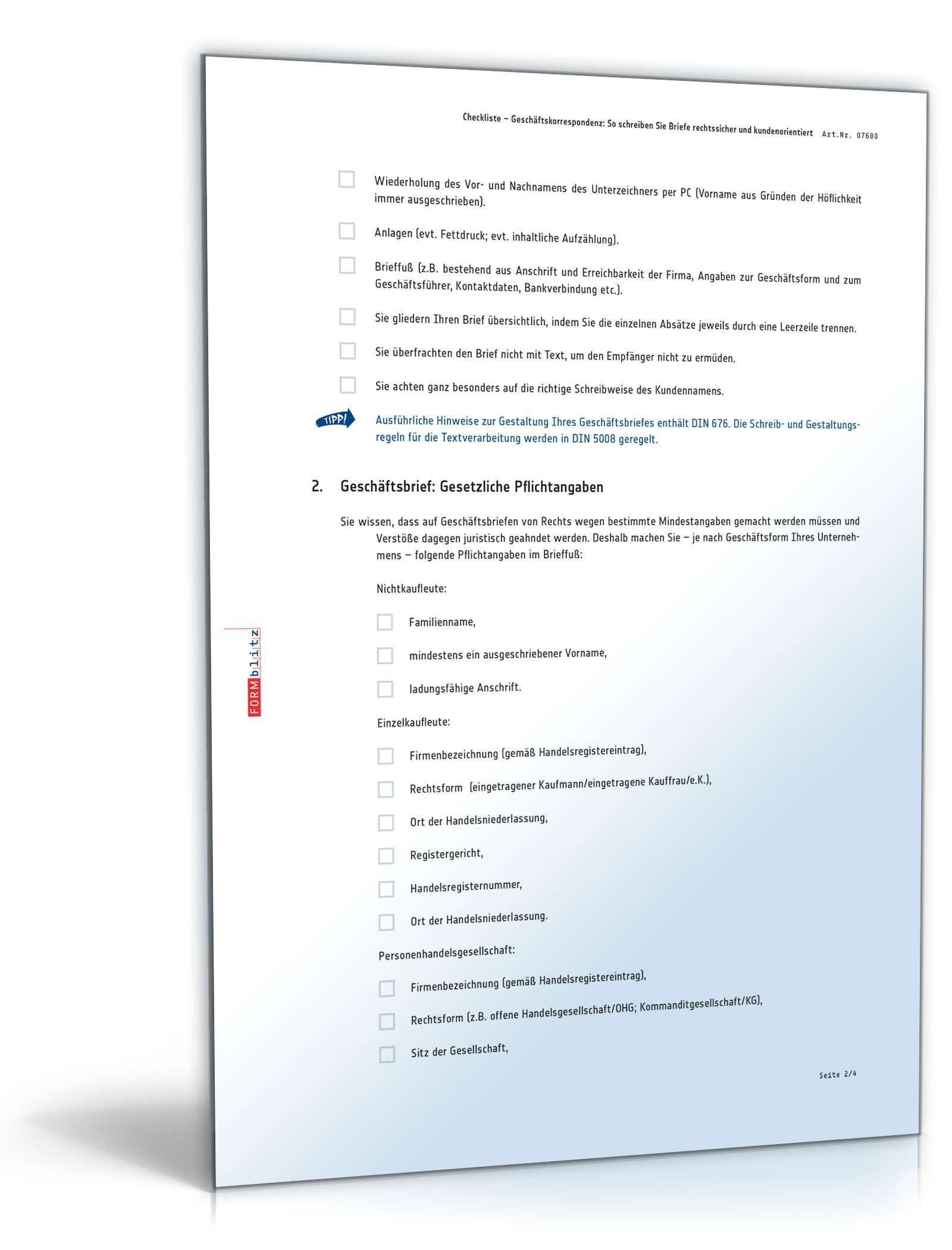 Das große Business-Knigge-Paket Excel. Seite: 4