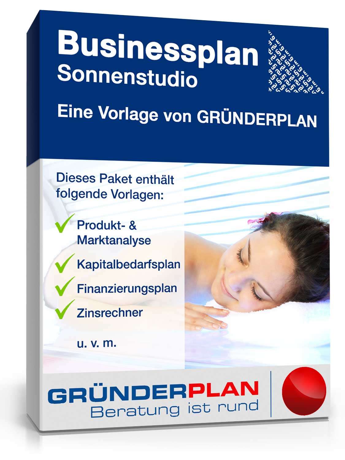 Businessplan Sonnenstudio Excel
